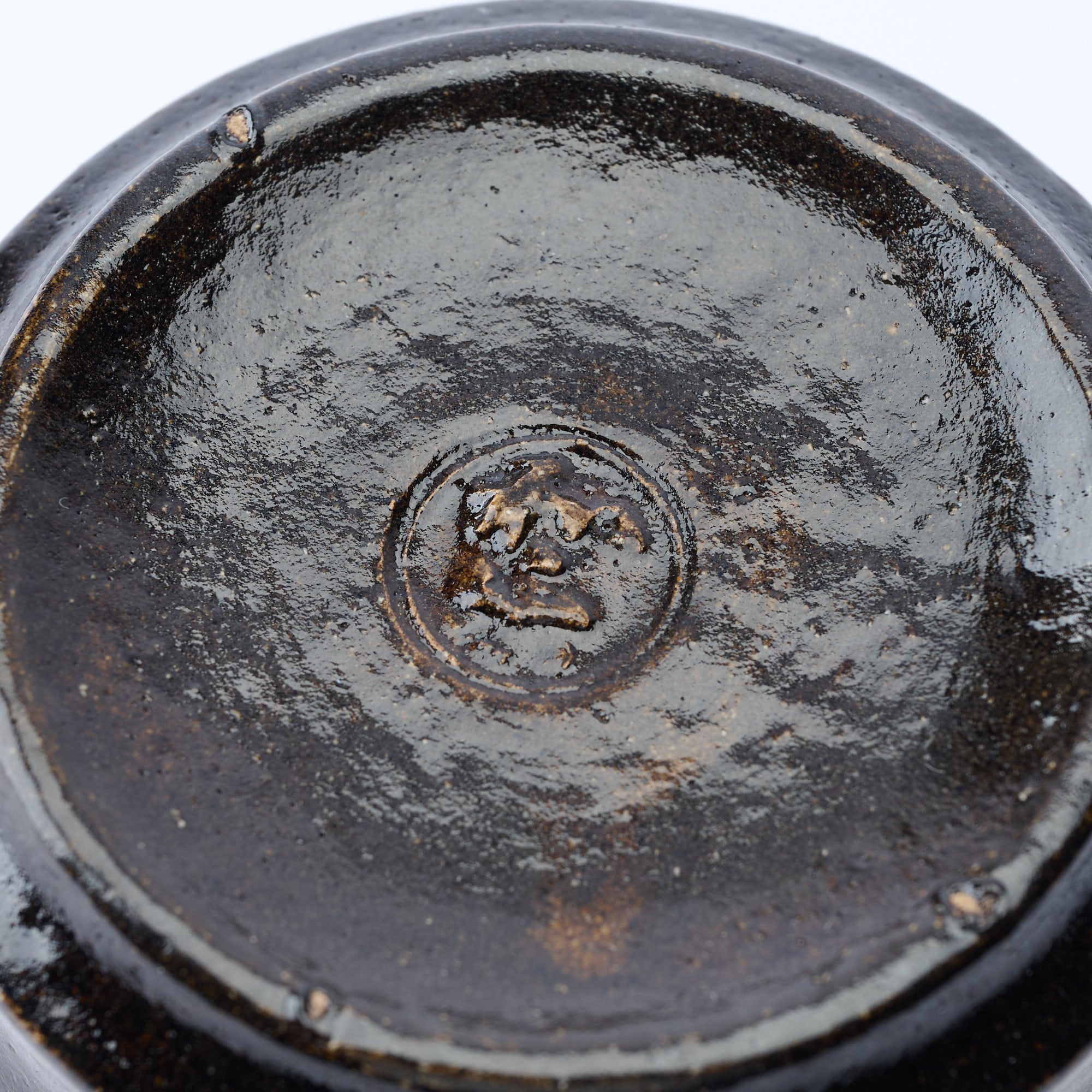 Black Raku Yunomi Japanese Teacup