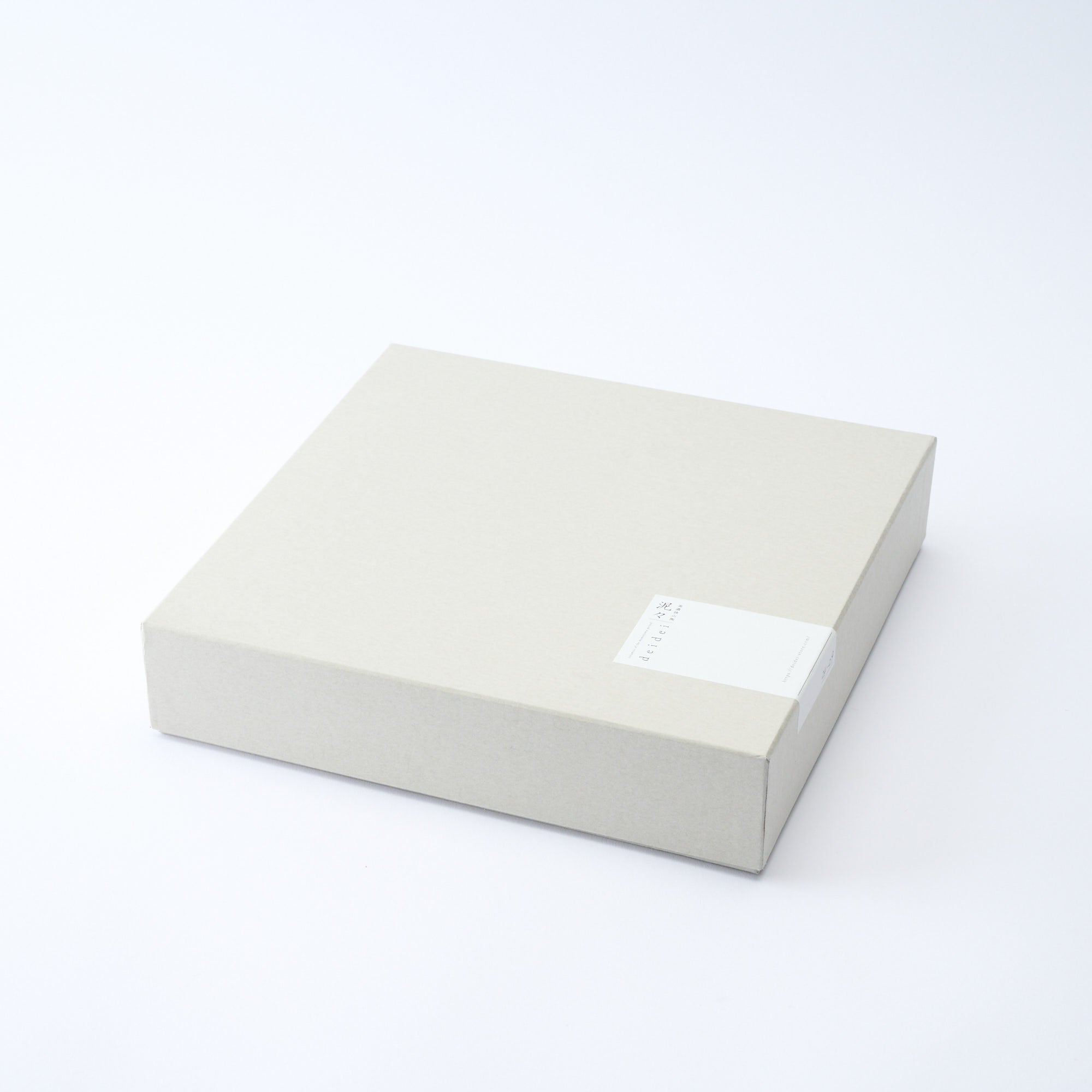 Shino Blush Footed Round Dinner Plate