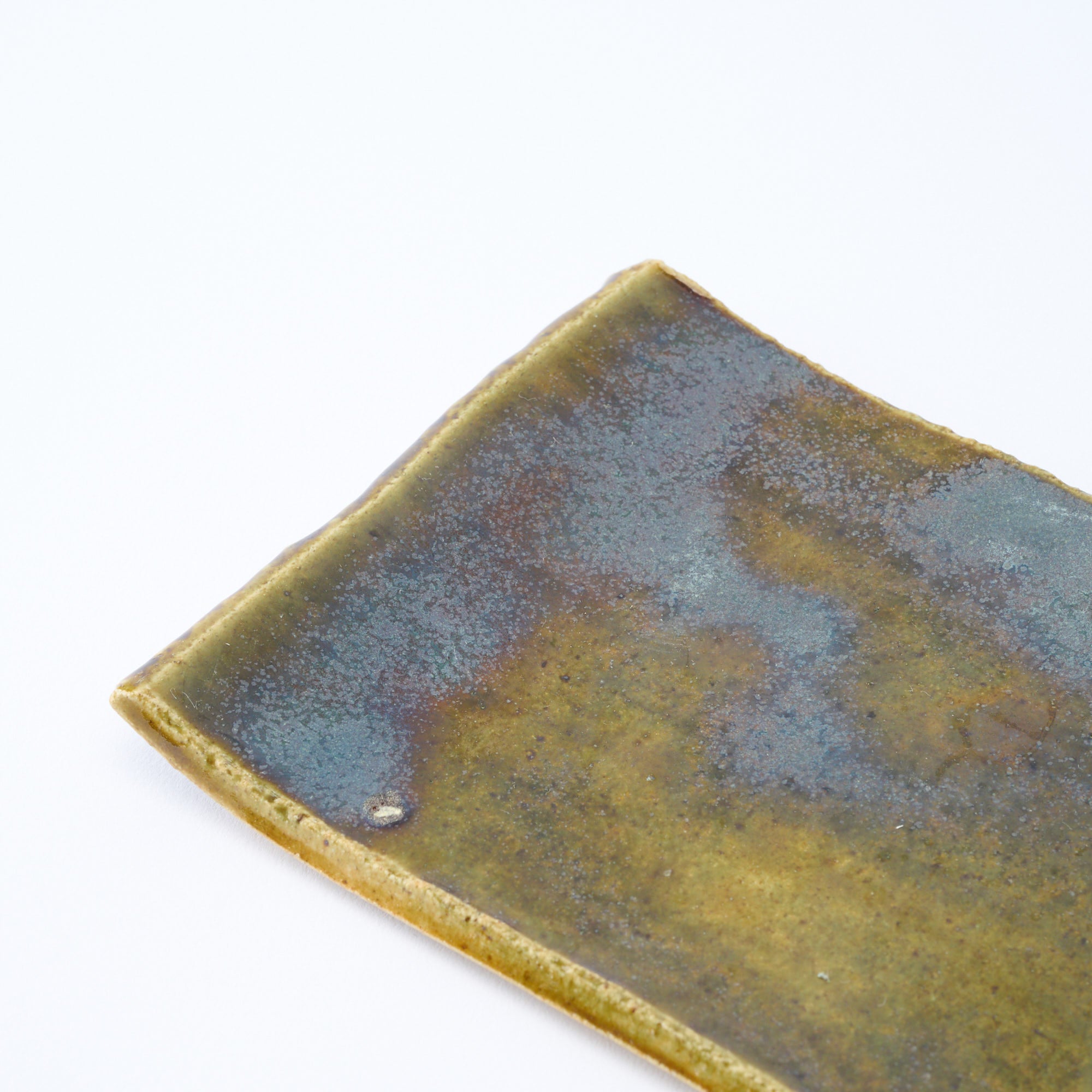 Oribe Flat Rectangular Dinner Plate