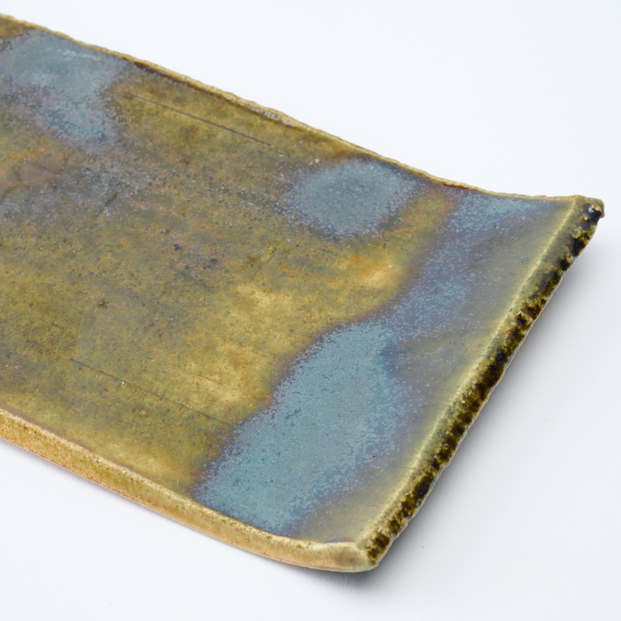 Oribe Flat Rectangular Dinner Plate