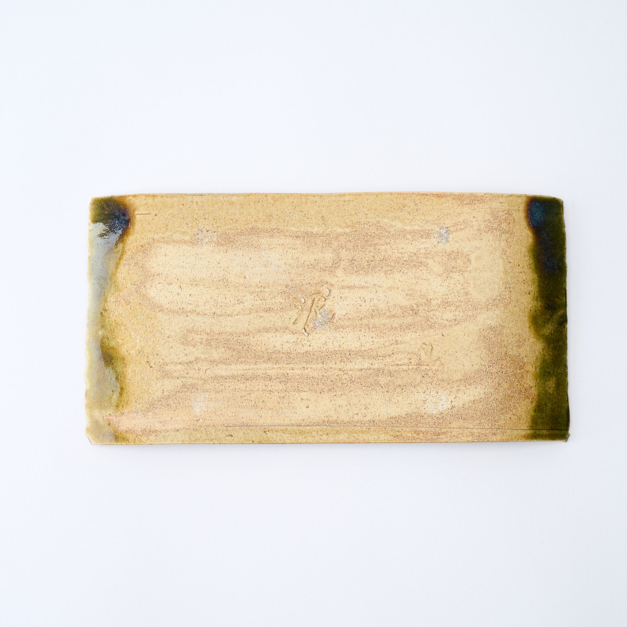 Oribe Flat Rectangular Dinner Plate