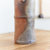 Hozan Kiln Sangiri Bizen Ware Vase With Handle