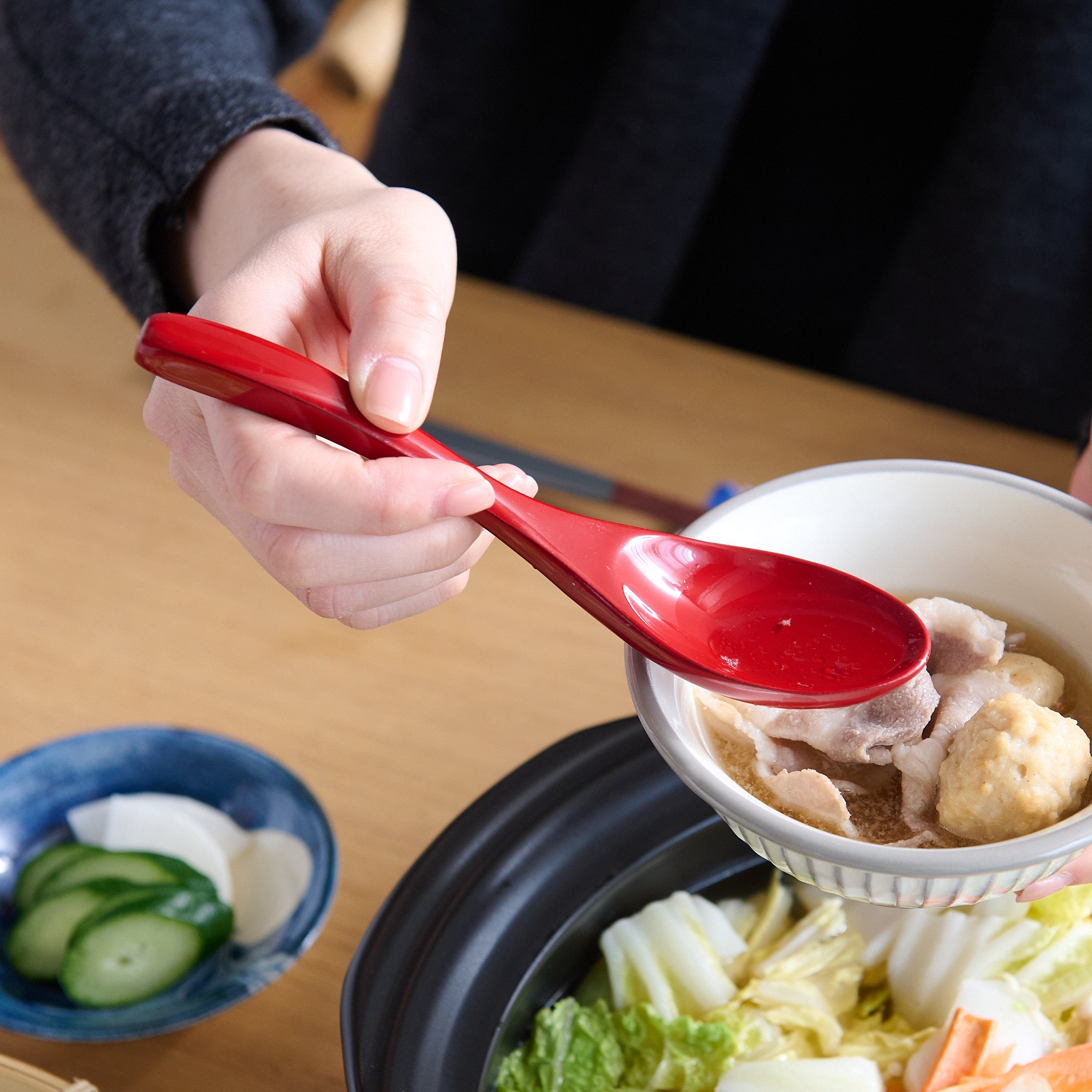 Brush Painting Ramen Spoon