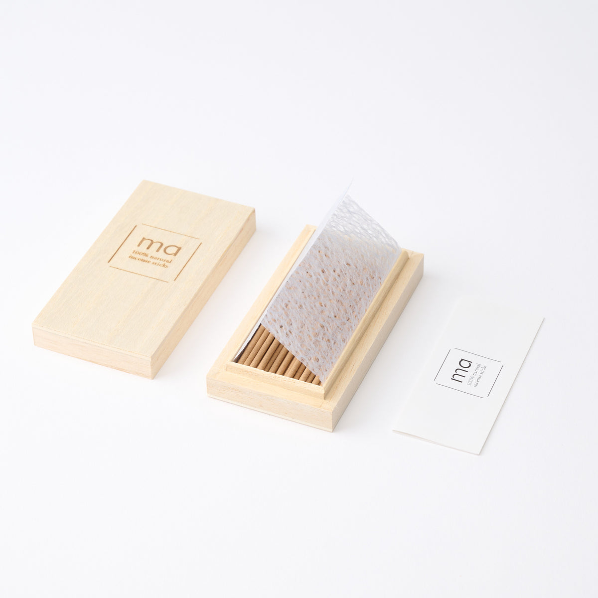 "ma" Calm Organic Incense Set