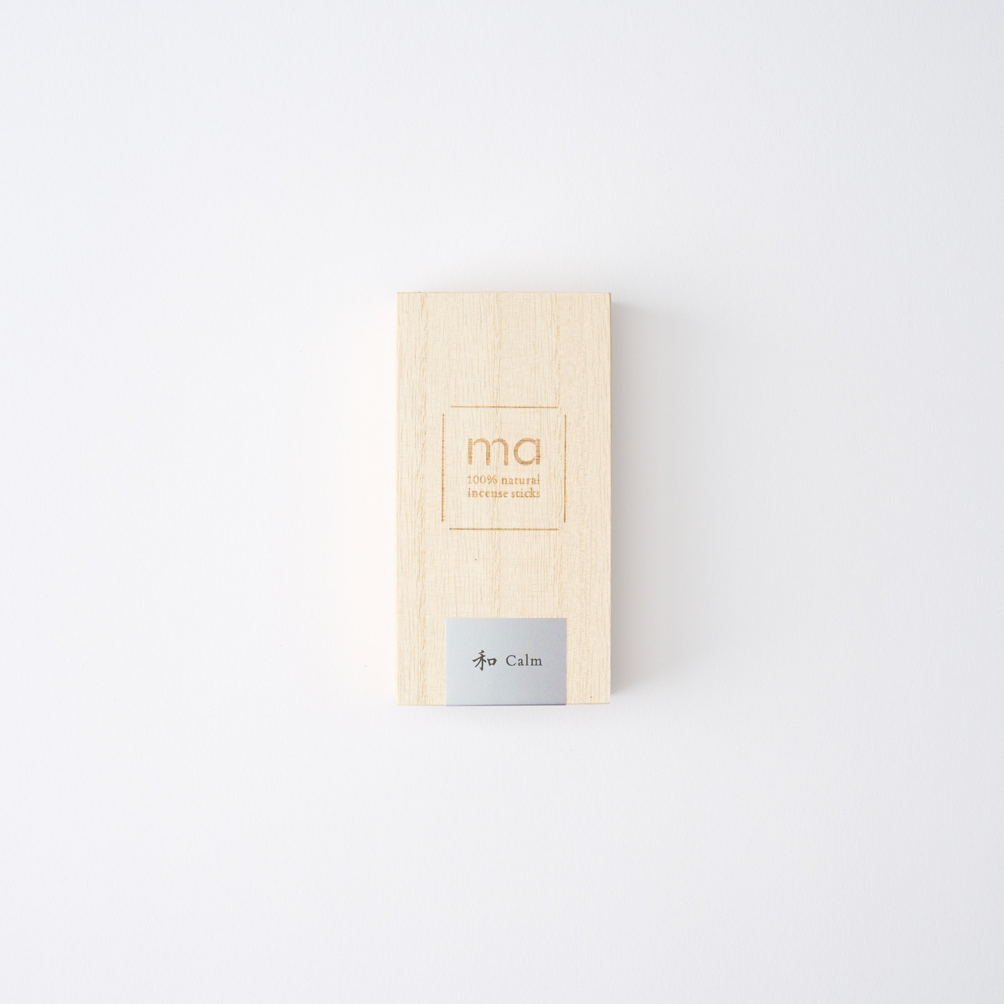 "ma" Calm Organic Incense Sticks