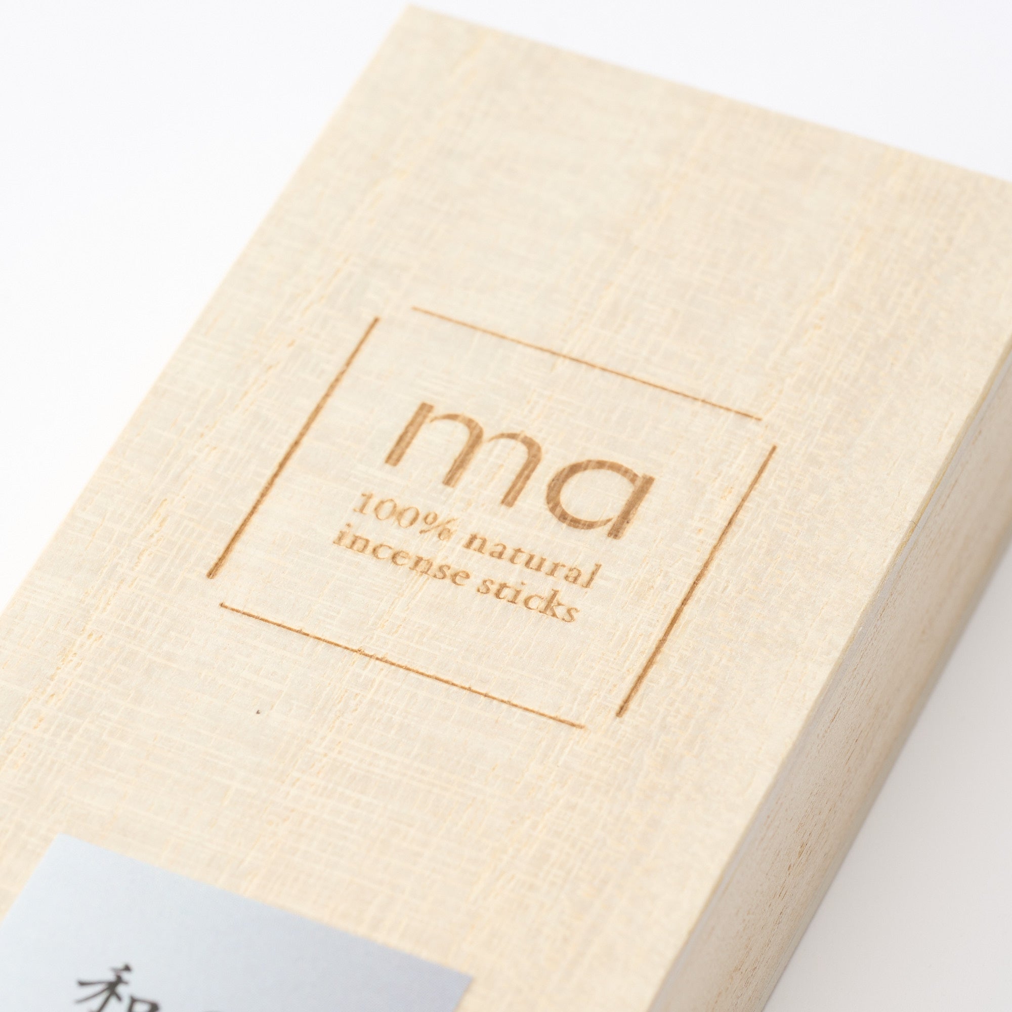 "ma" Calm Organic Incense Sticks