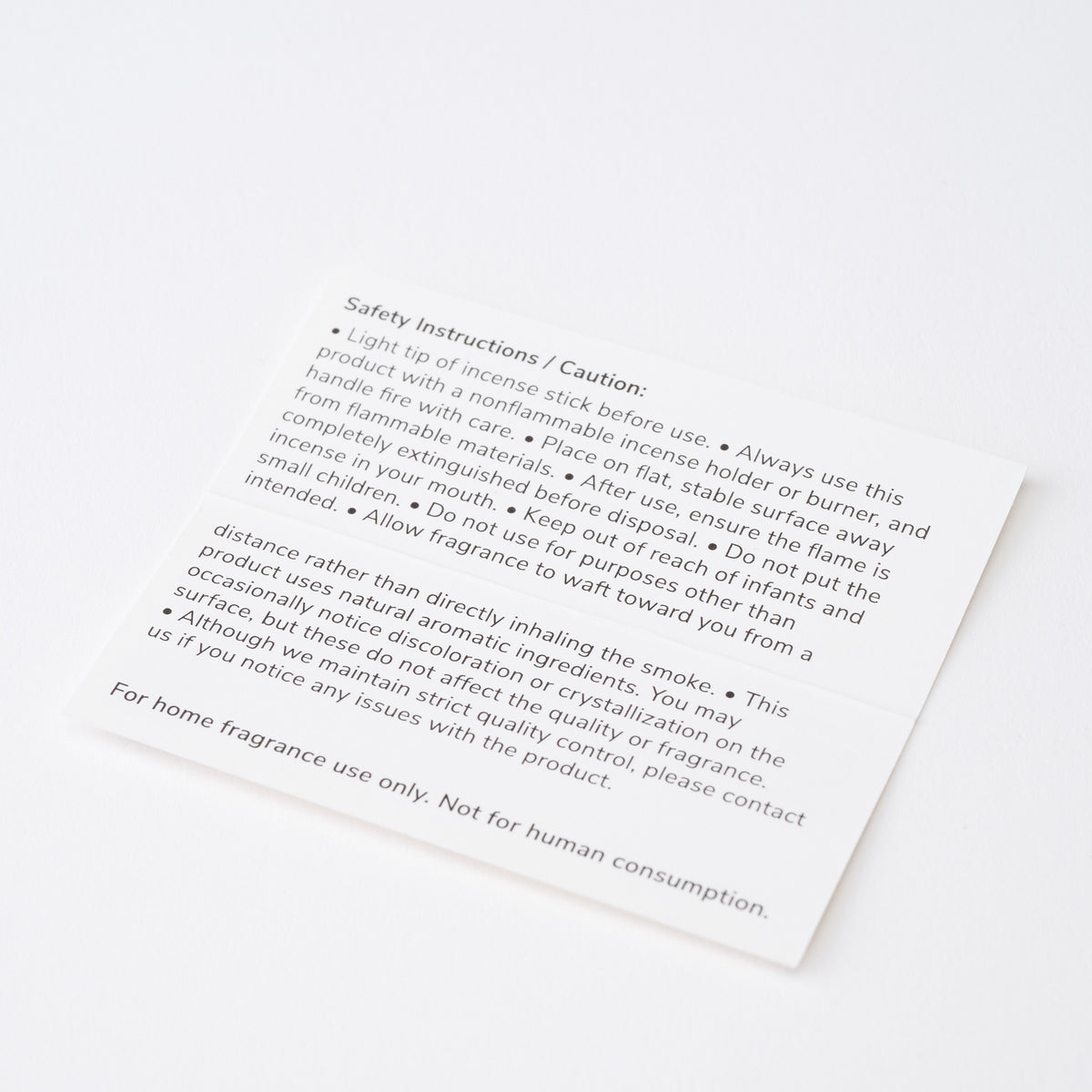 "ma" Calm Organic Incense Set