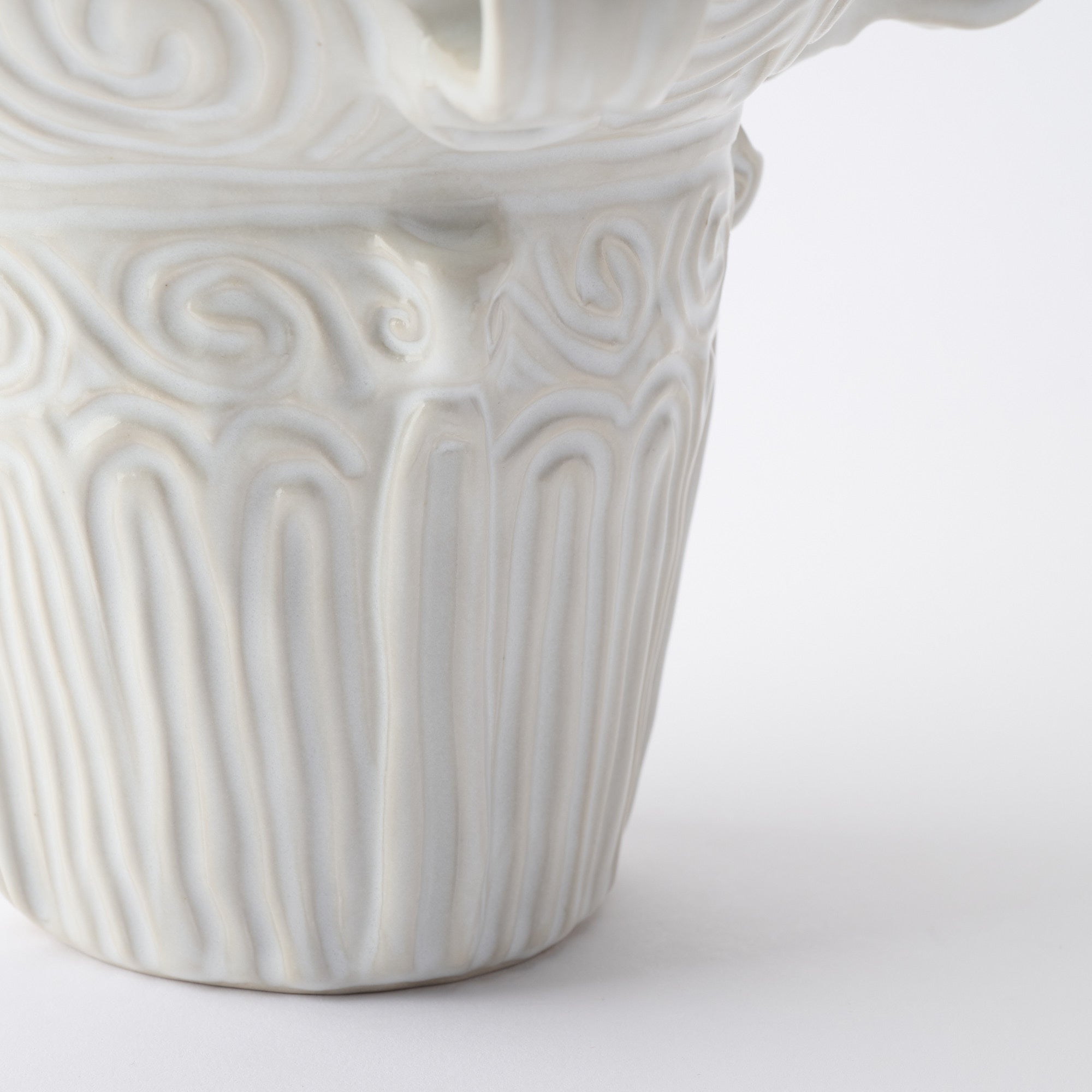 Homura White Jomon Flame Vessel