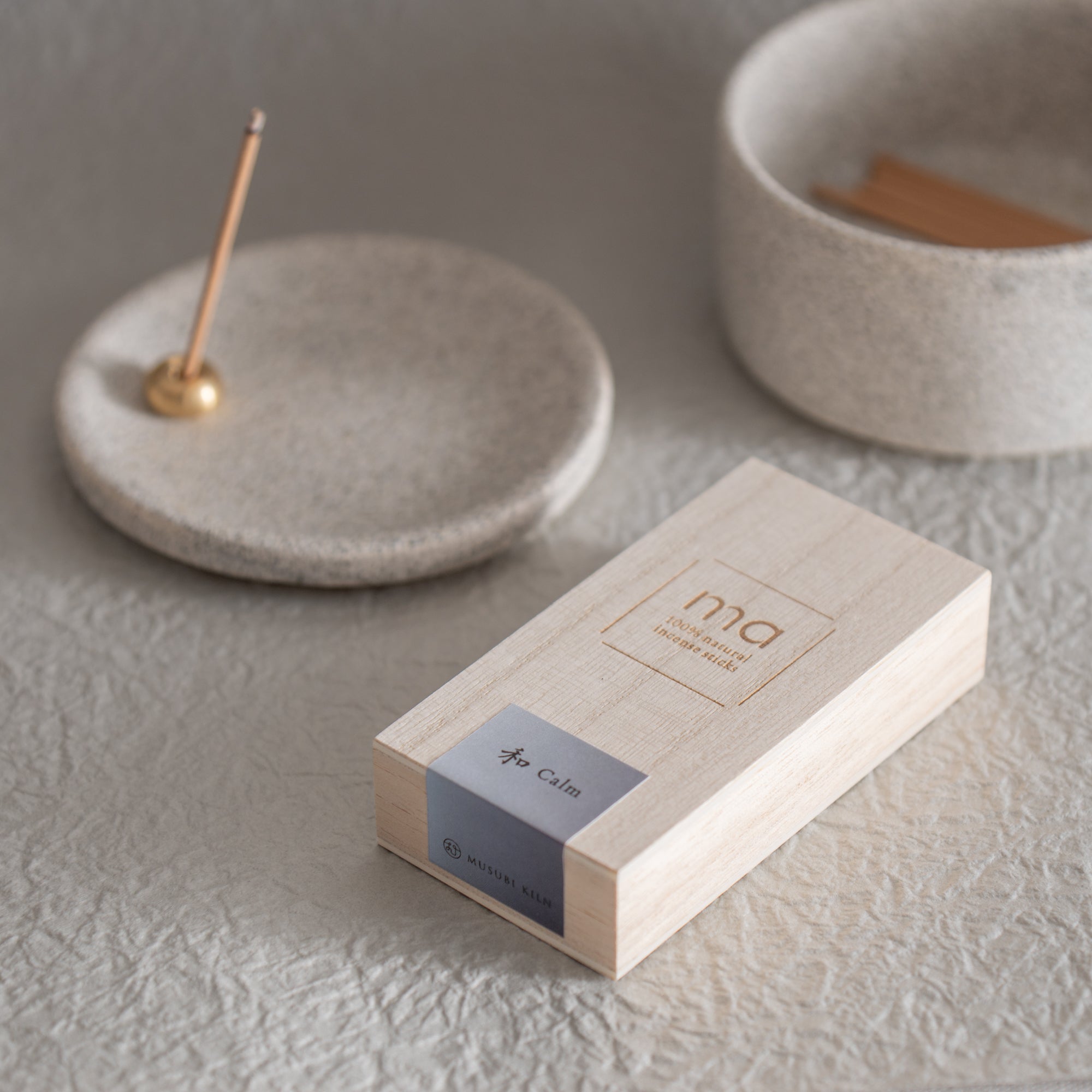 "ma" Calm Organic Incense Sticks