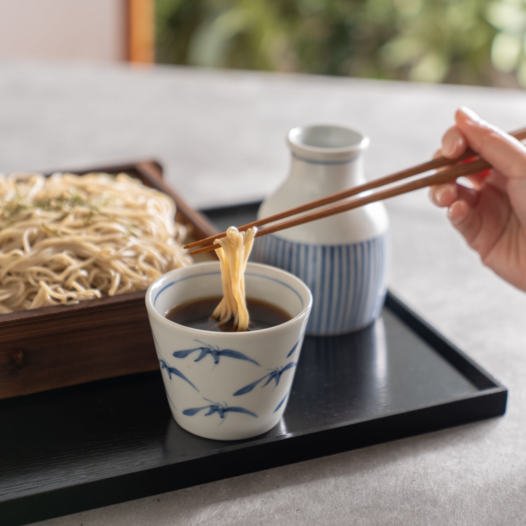 Traditional Patterned Soba Choko Cup