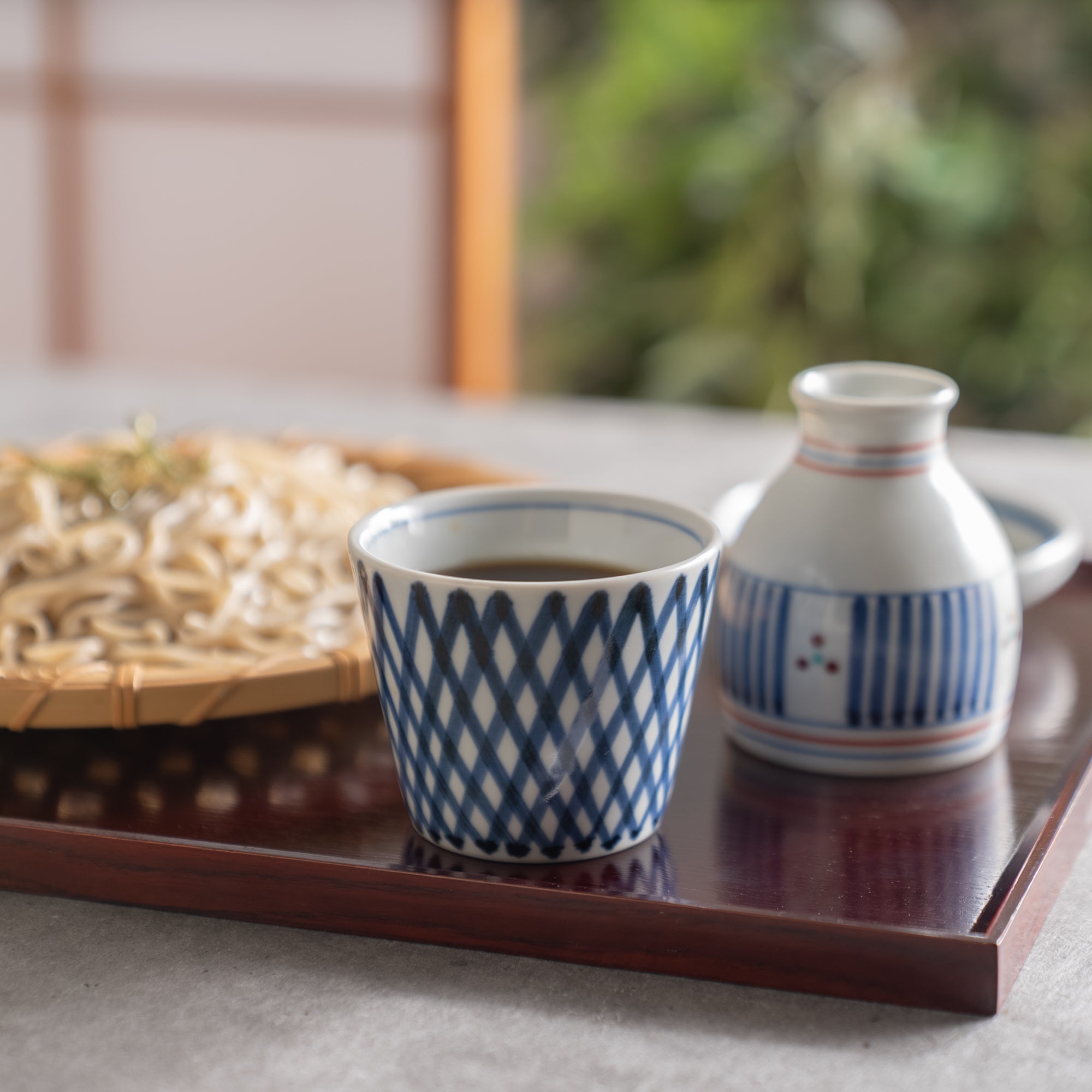 Traditional Patterned Soba Choko Cup