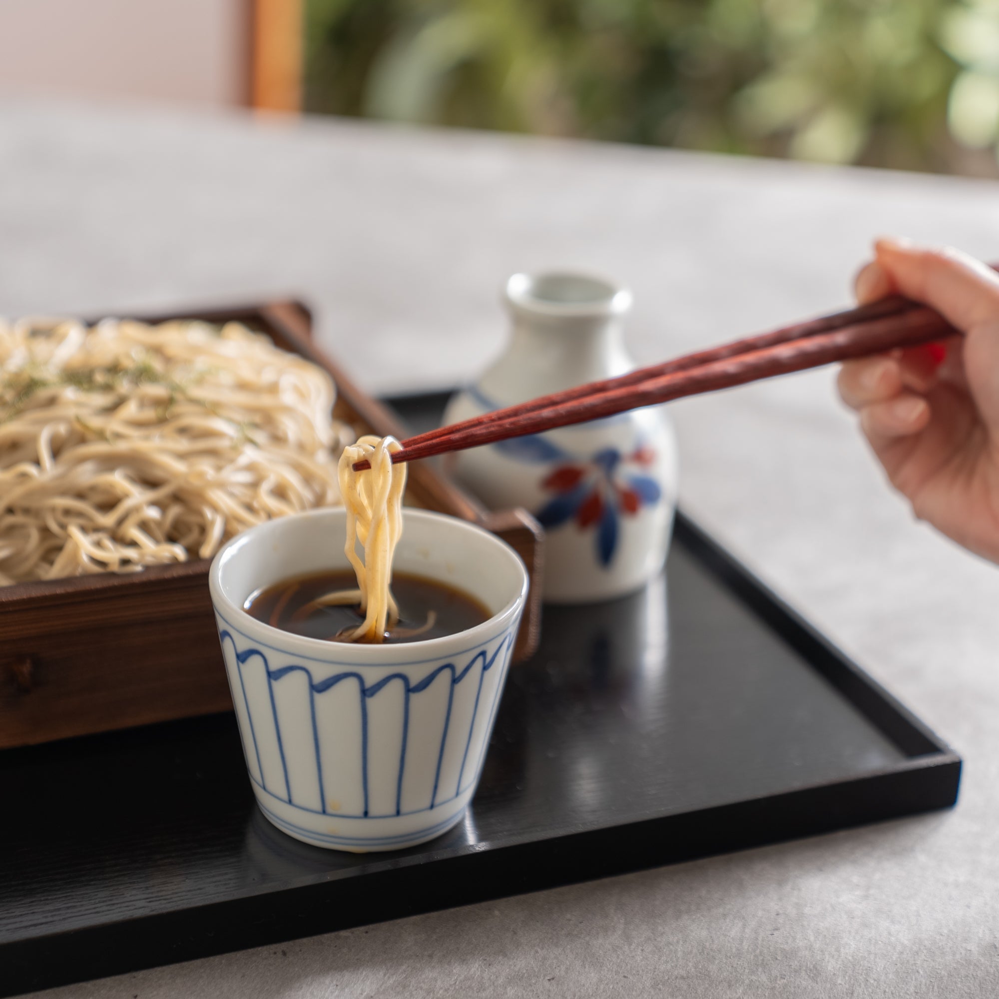 Traditional Patterned Soba Choko Cup