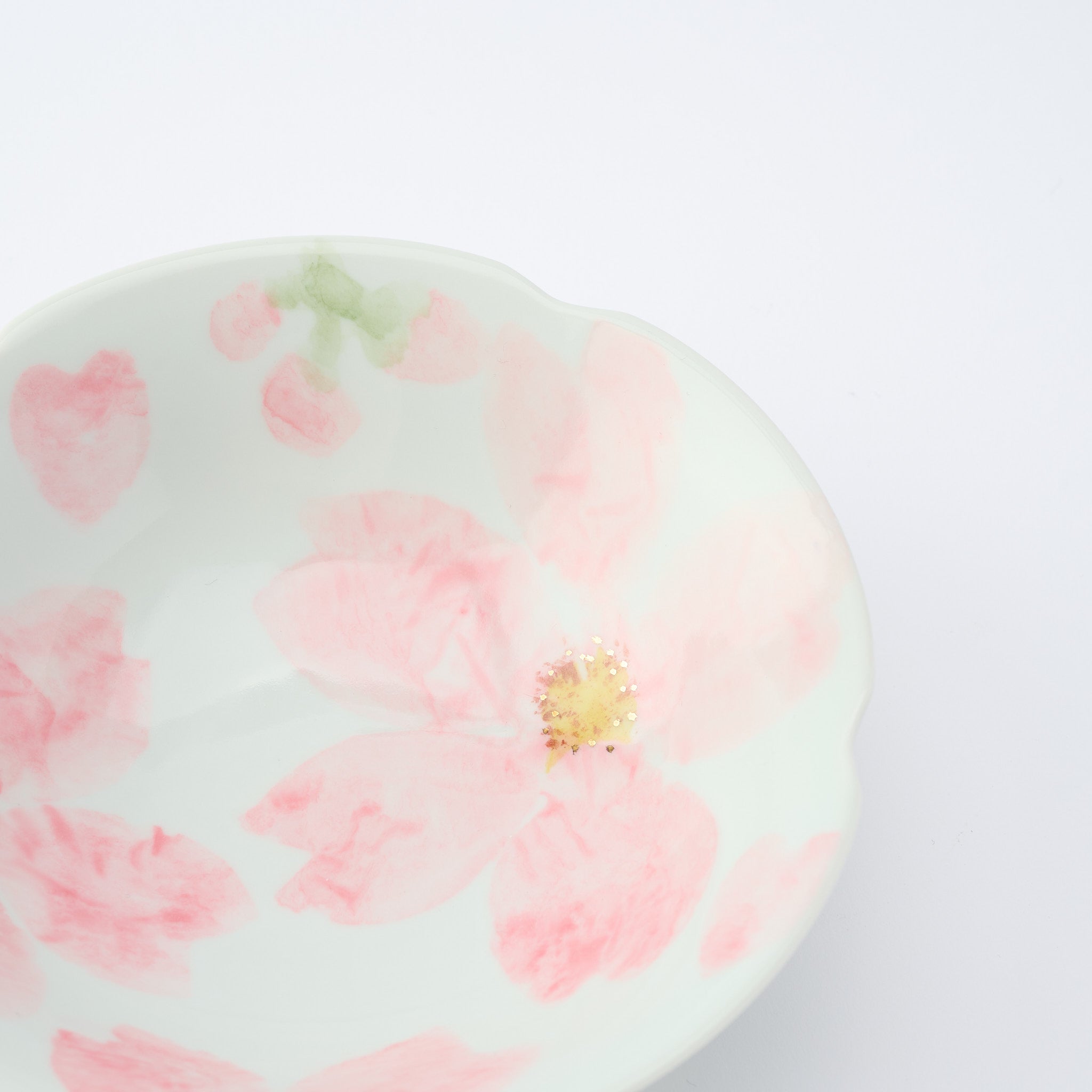 Blossoming Sakura Flower-Shaped Medium Bowl