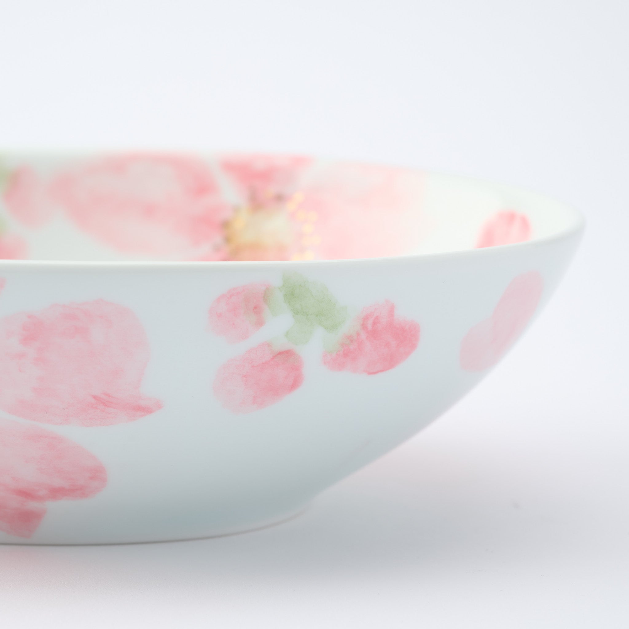 Blossoming Sakura Oval Large Bowl