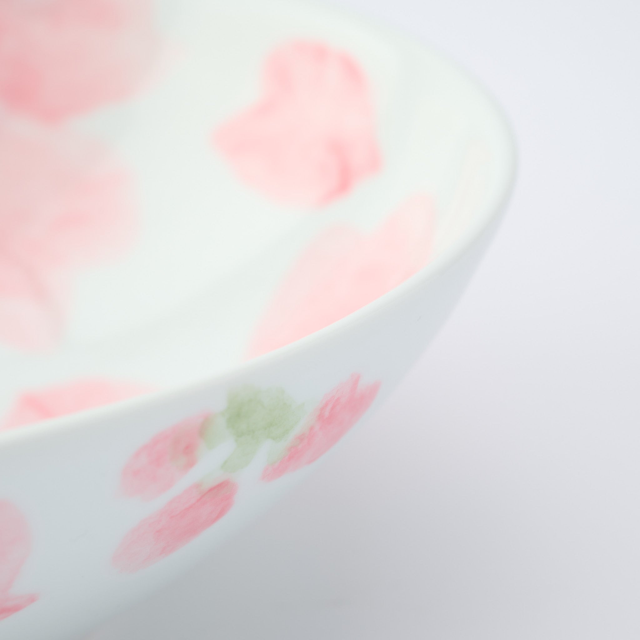 Blossoming Sakura Oval Large Bowl