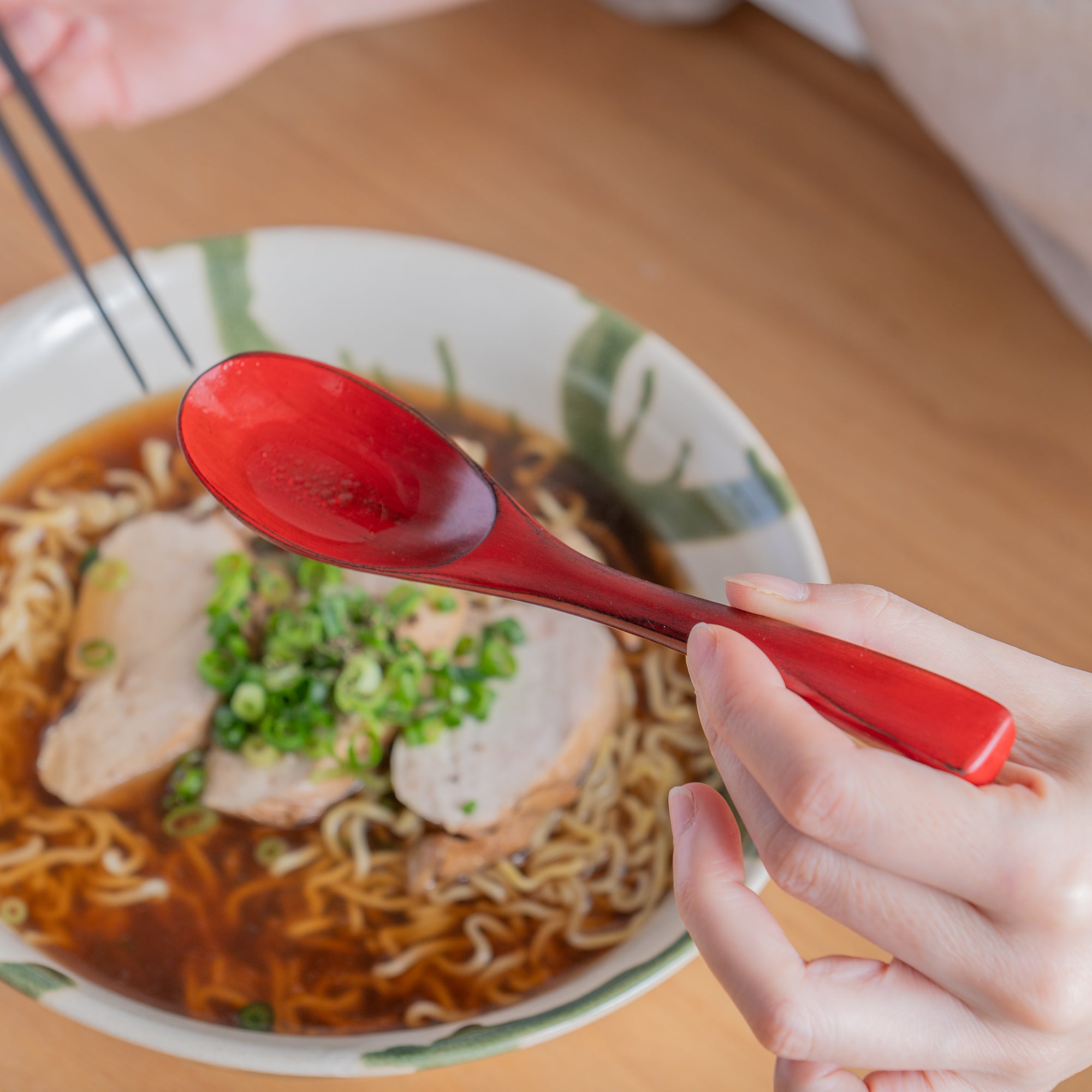 Suri Urushi Ramen Spoon