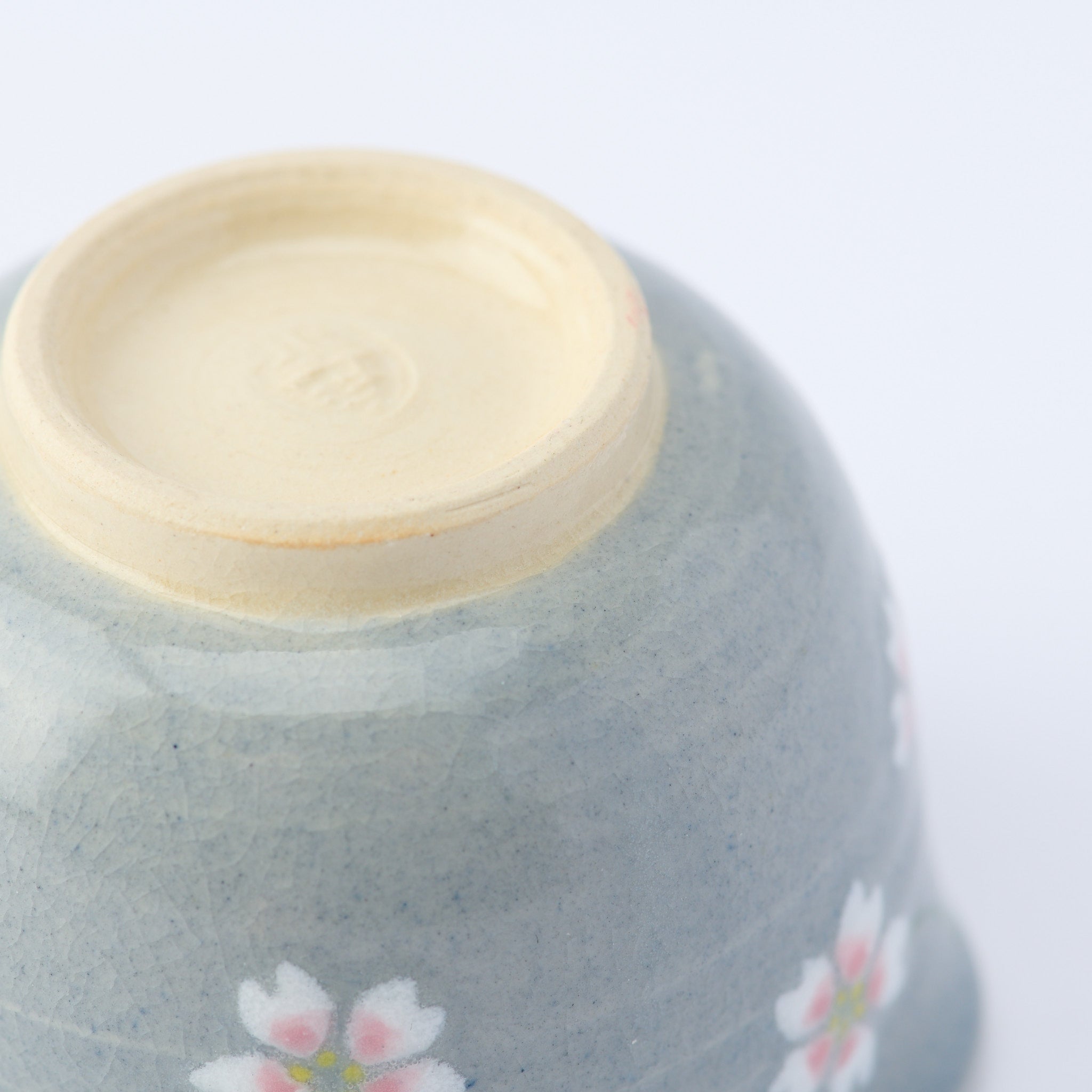 Floating Sakura Japanese Teacup