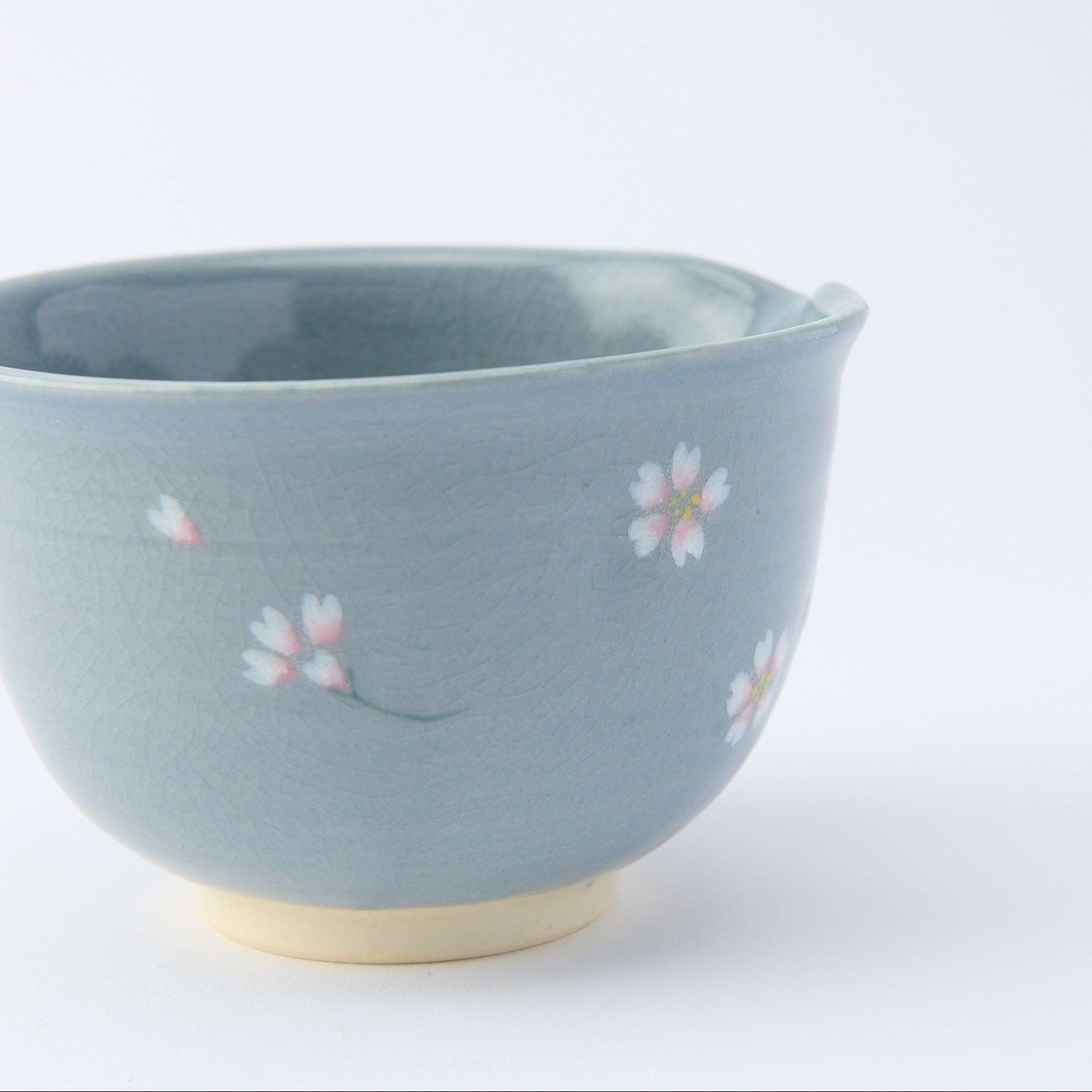 Floating Sakura Matcha Bowl