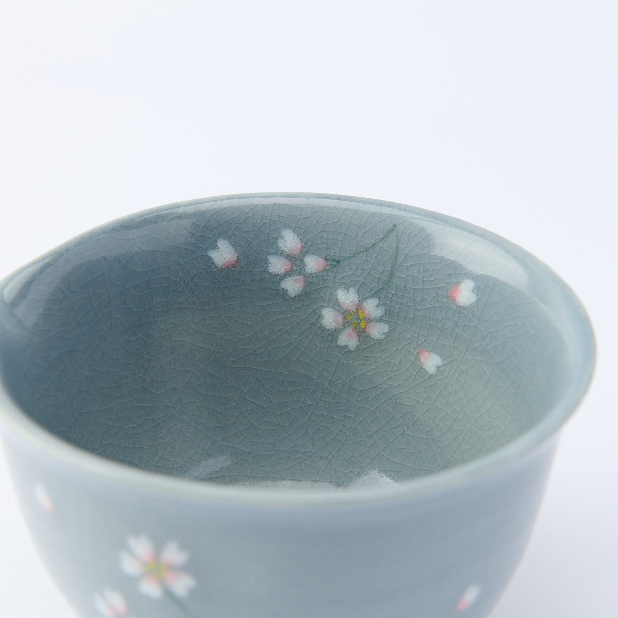 Floating Sakura Matcha Bowl