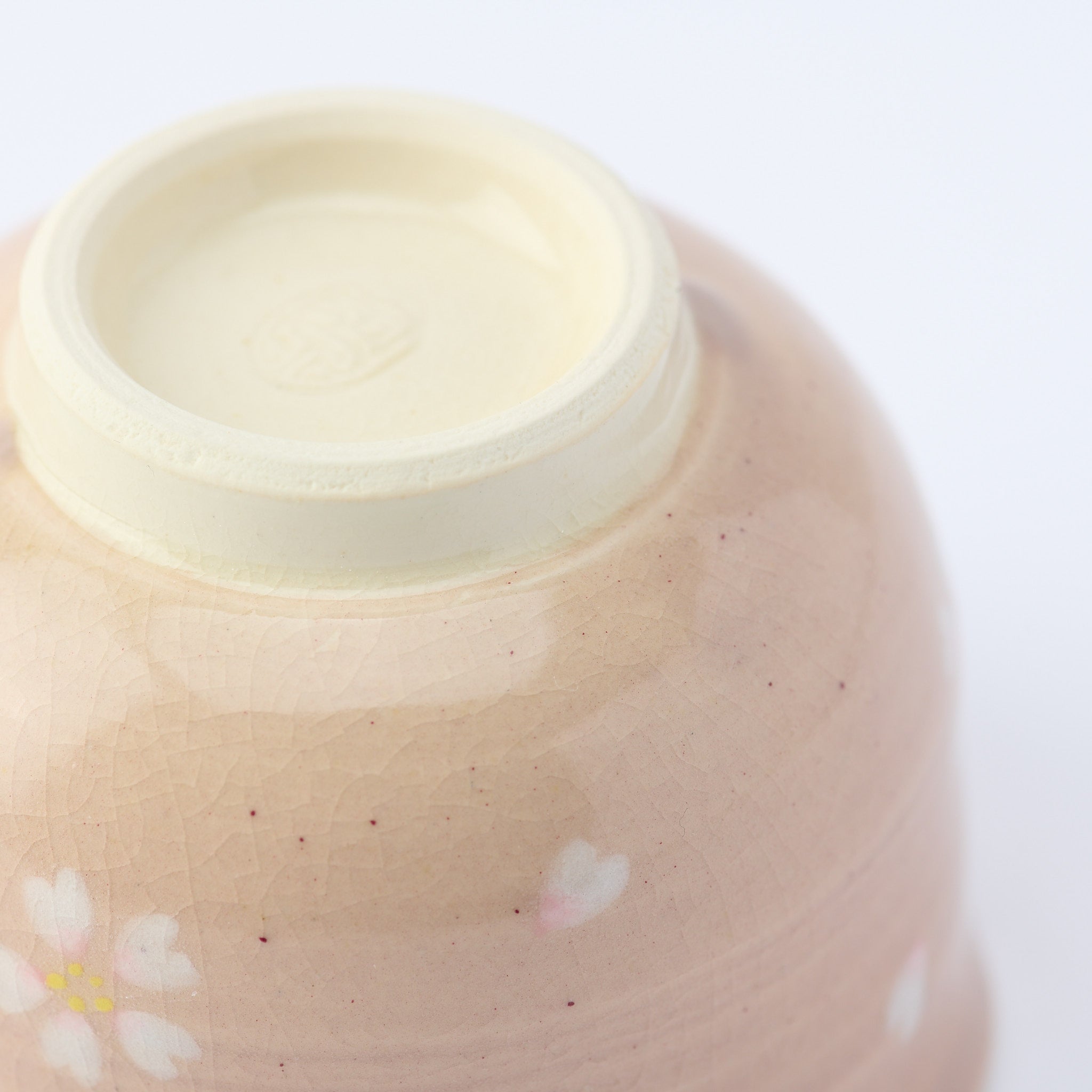 Floating Sakura Japanese Teacup