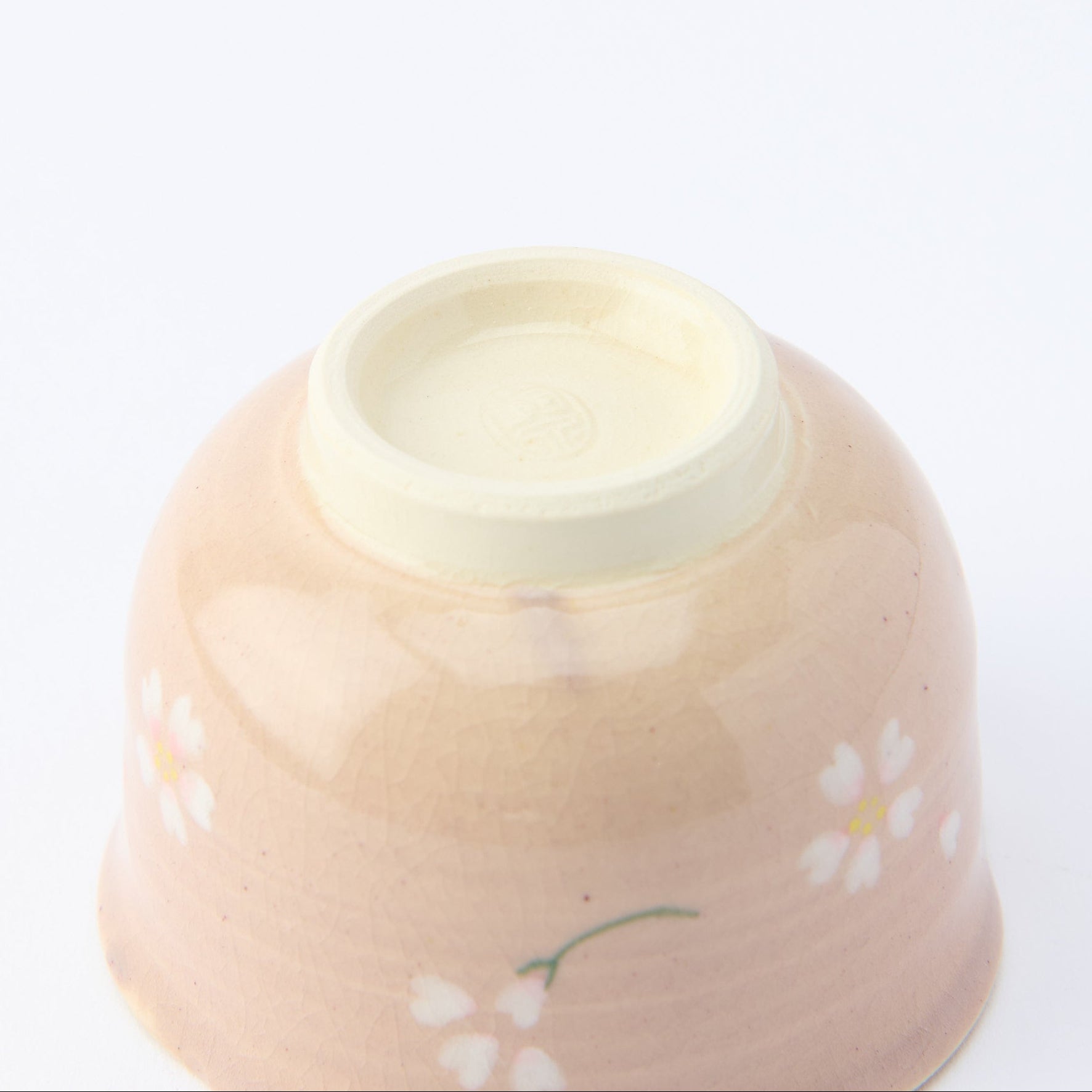 Floating Sakura Japanese Teacup