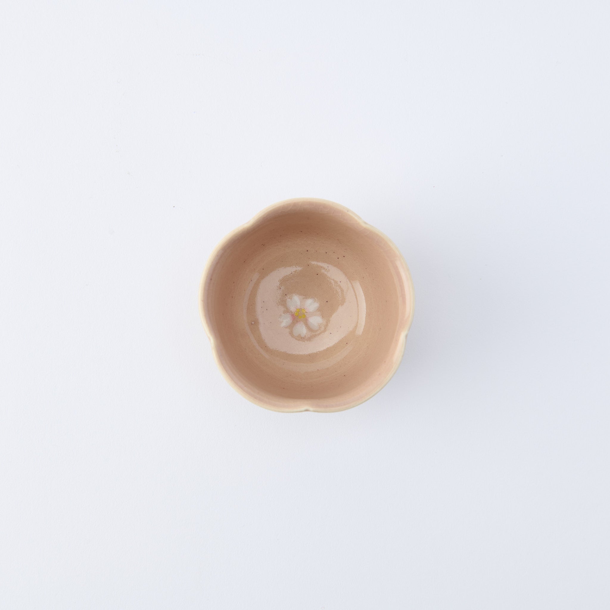 Floating Sakura Japanese Teacup