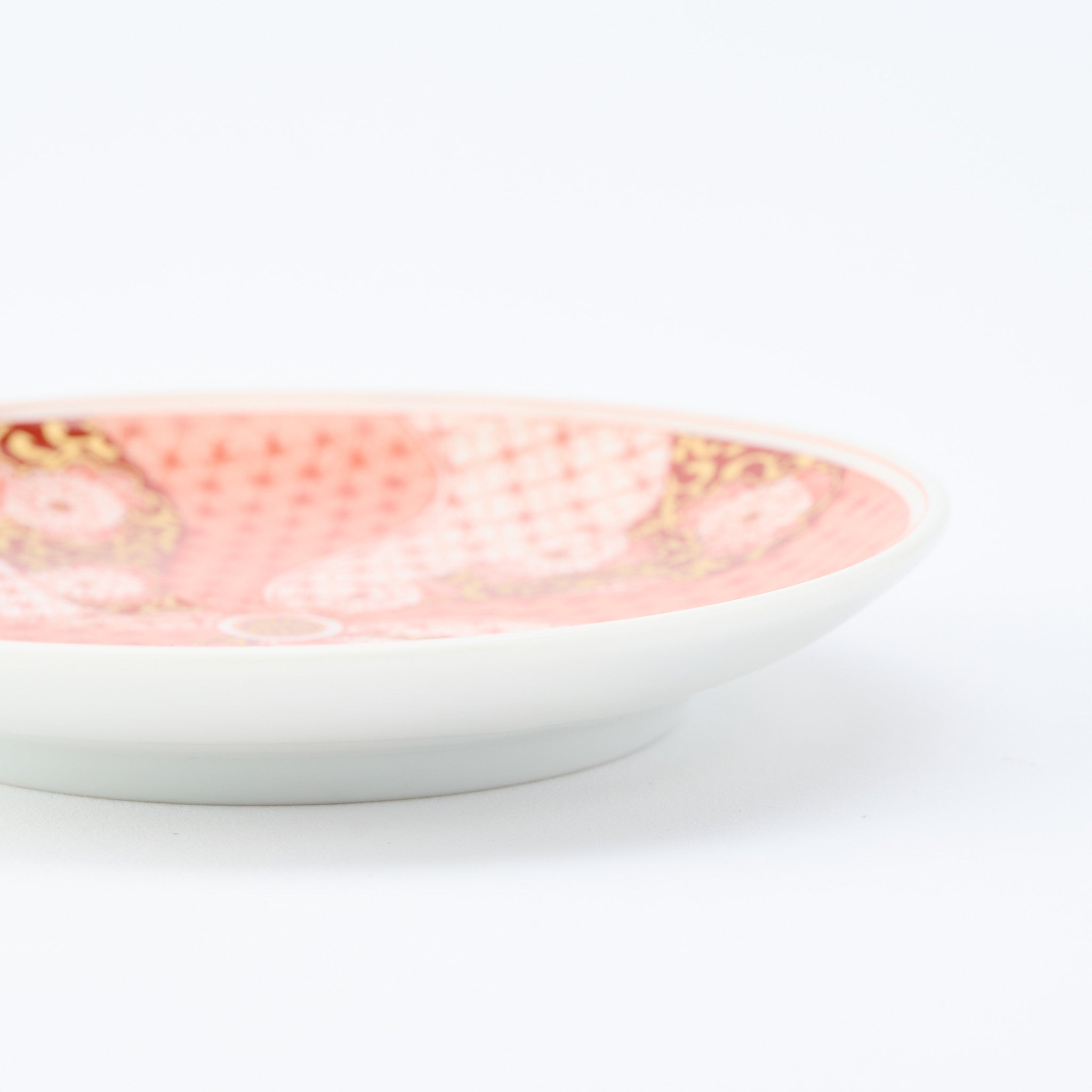 Kutani Art Colorful Saibyo Sauce Plate