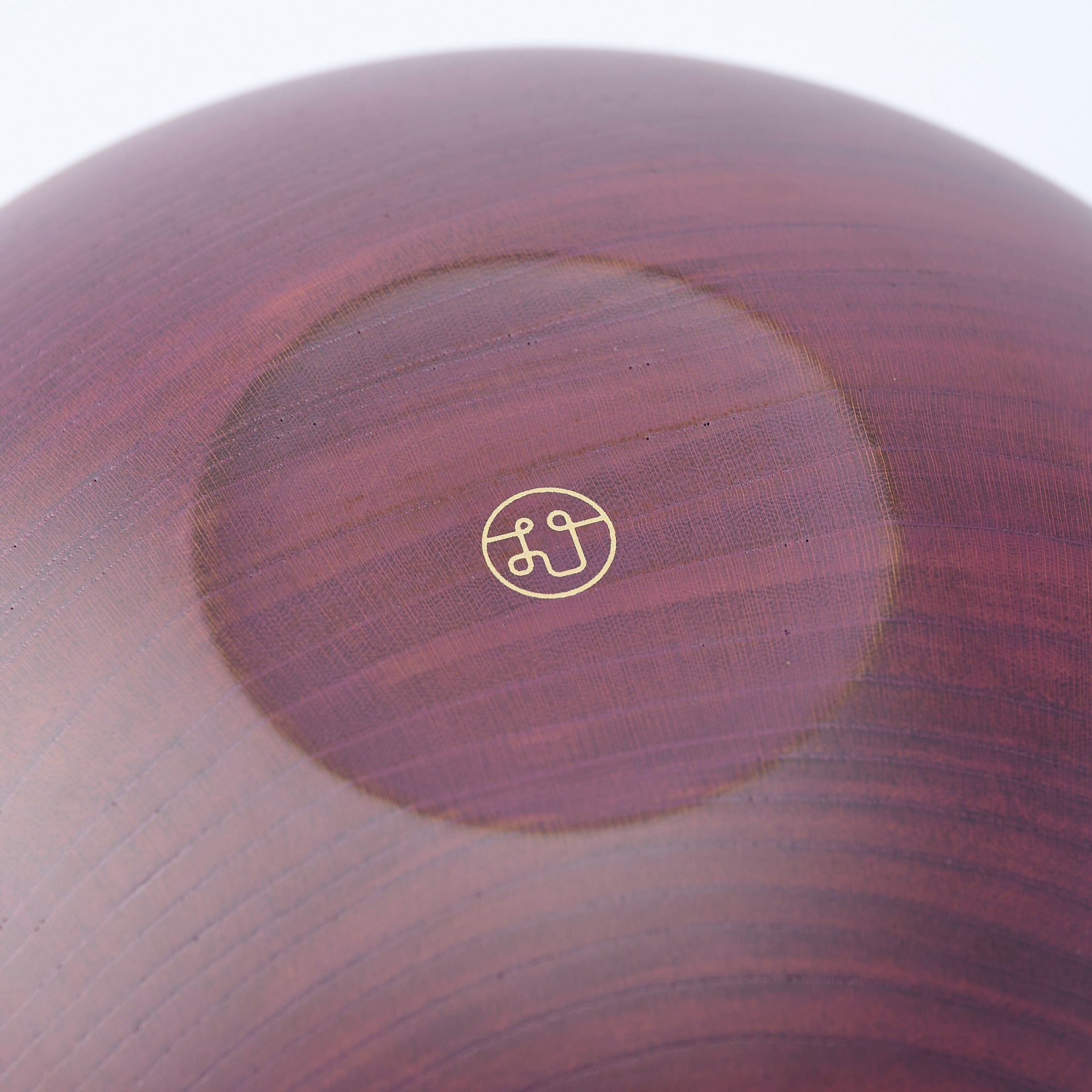 Purple Matte Wipe-lacquer Finish Oryoki Bowl Set