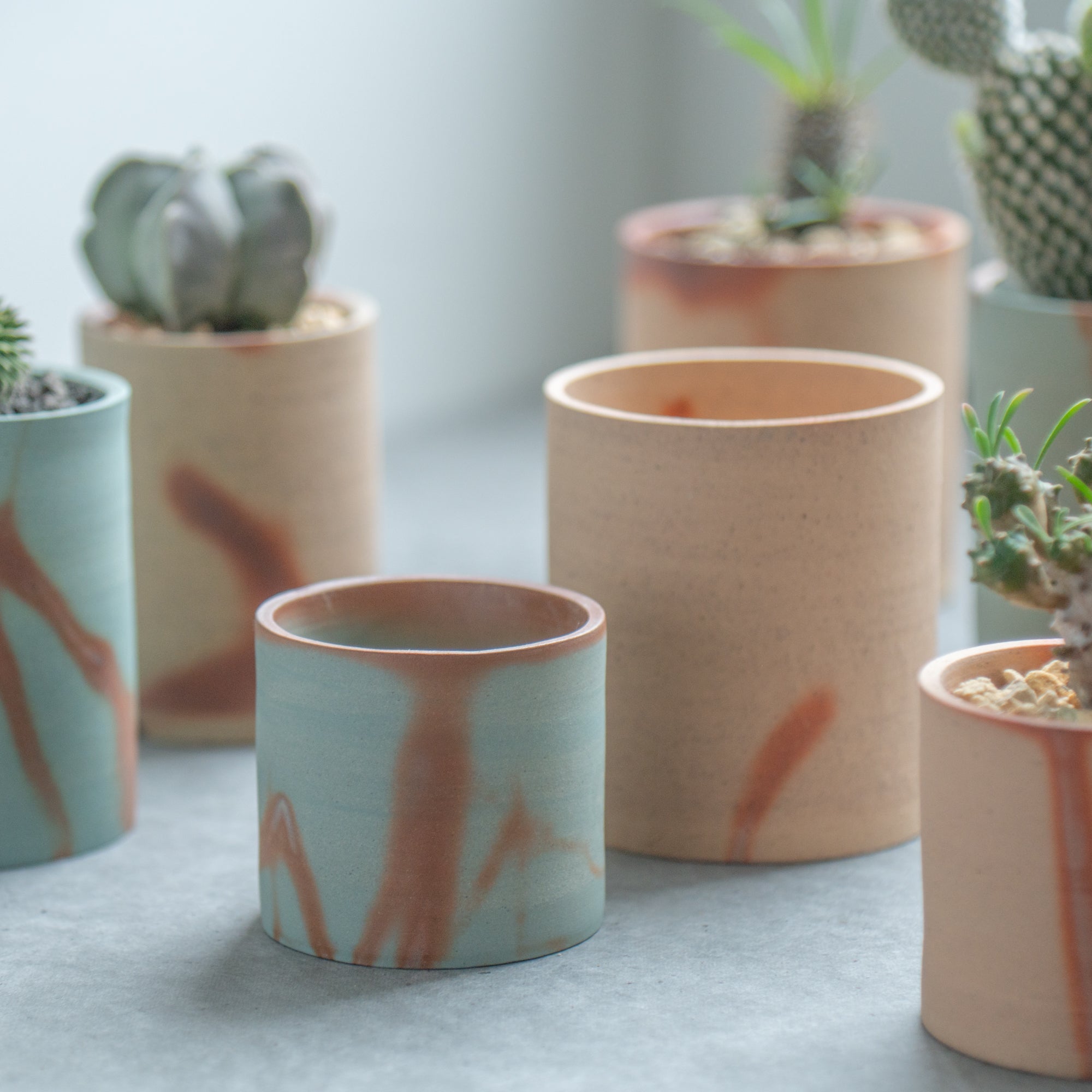 Hidasuki Short Plant Pot 3 In