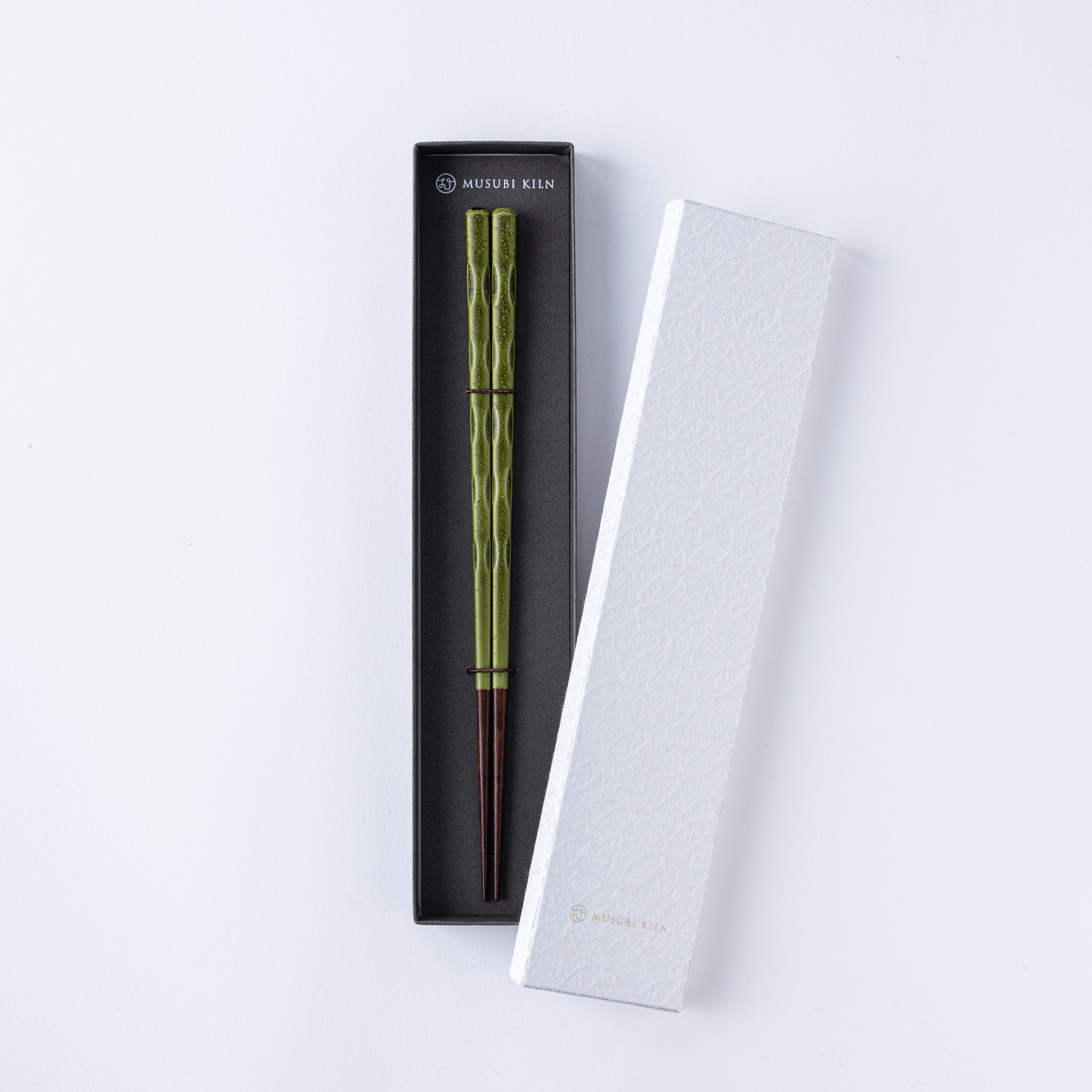 Glazed Finish Carved Chopsticks