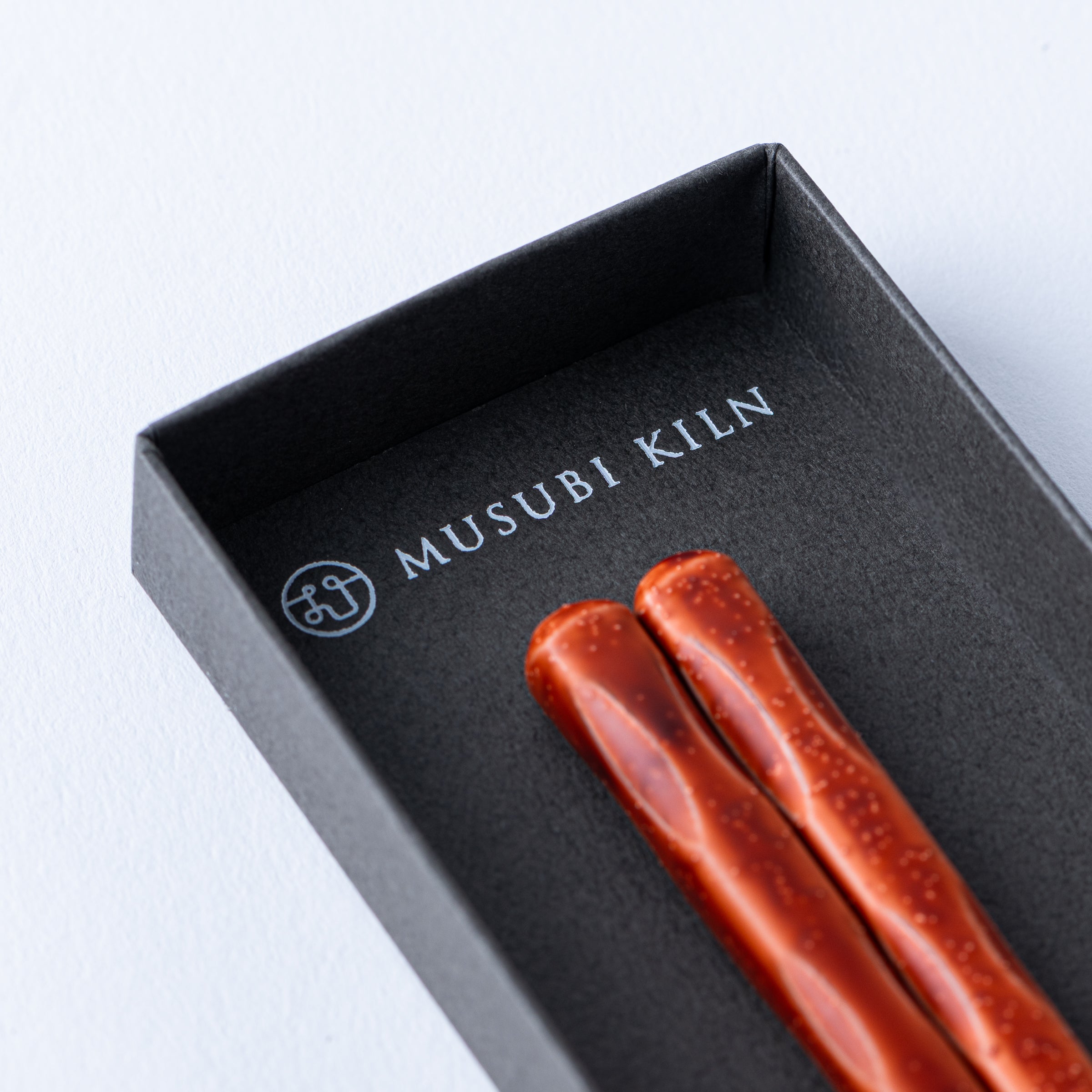 Glazed Finish Carved Chopsticks