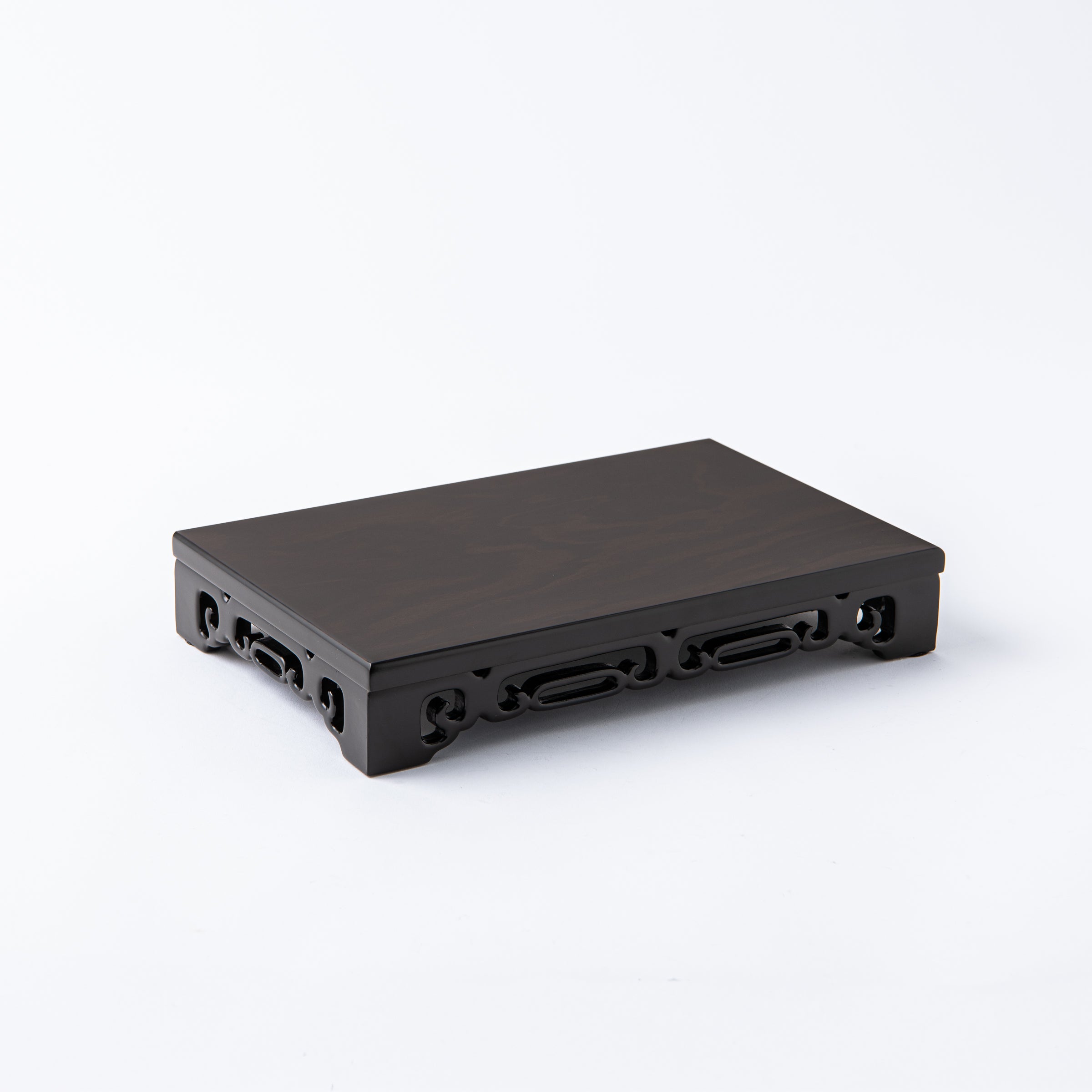 Morikin Aochibu und Shirochibu Hosoge Muster Kabuto Samurai Helm Ornament