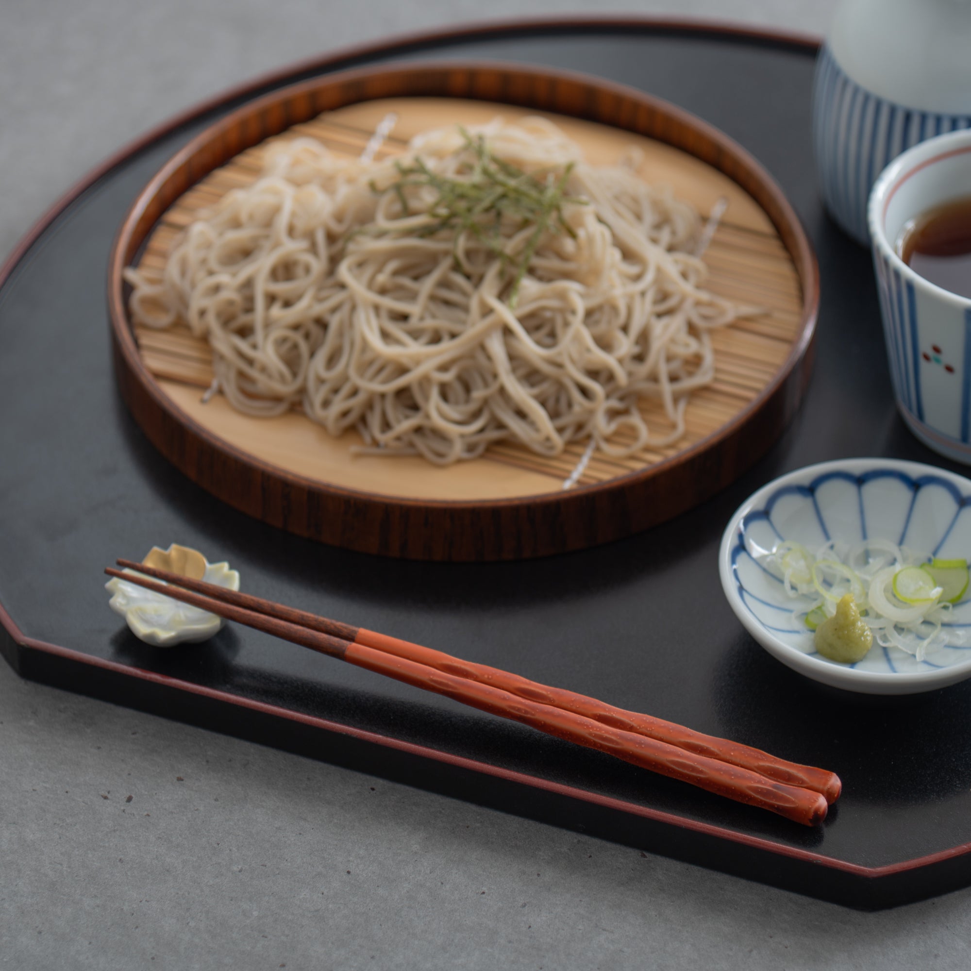 Glazed Finish Carved Chopsticks