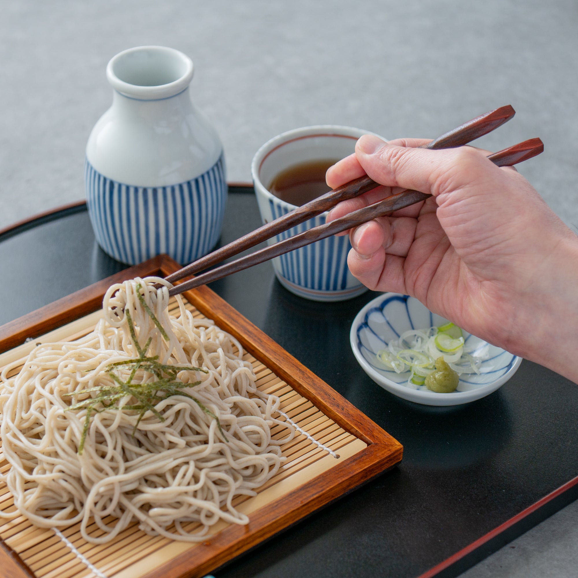 Spiral Carving Wood Grain Chopsticks