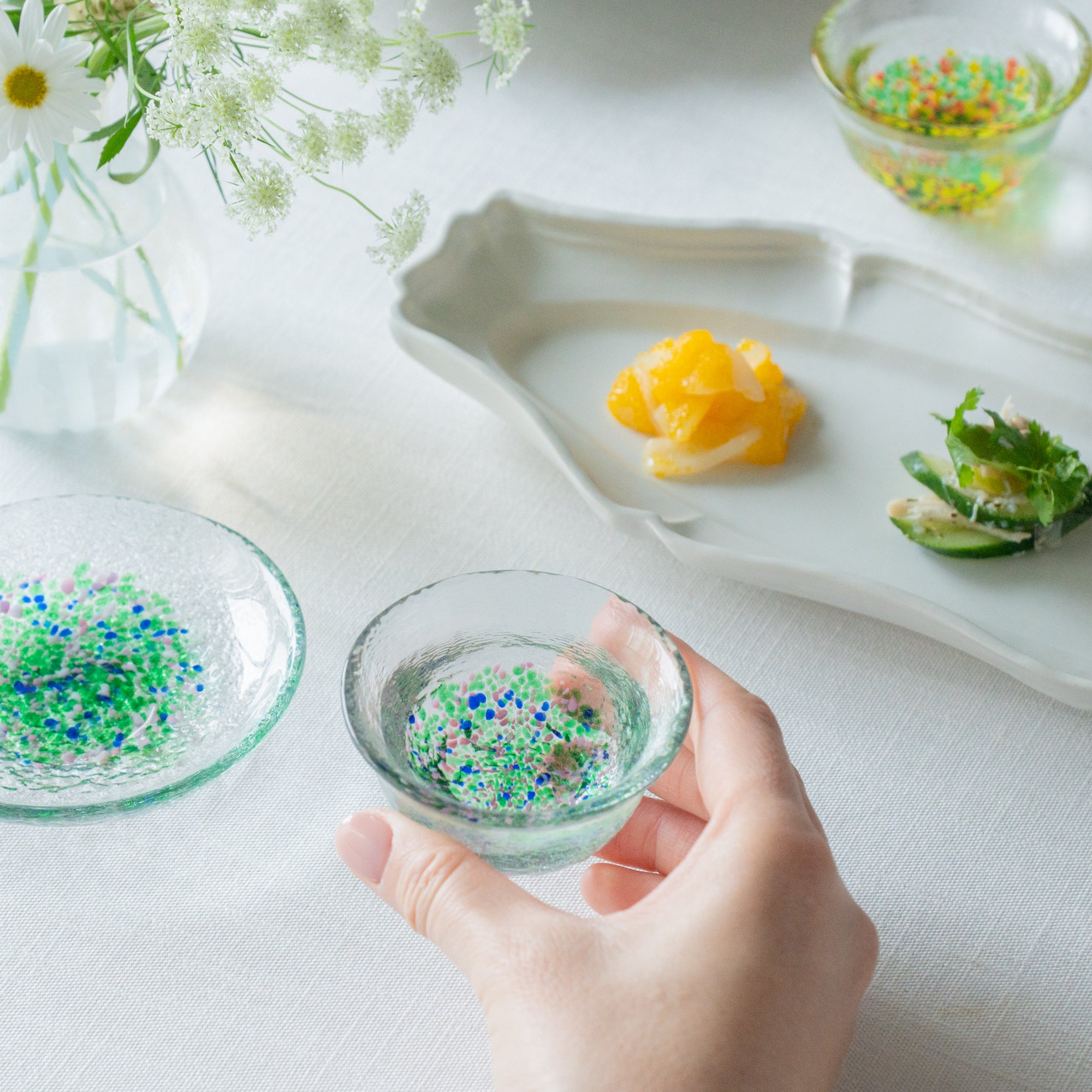 Four Seasons Color Ochoko Sake Cup