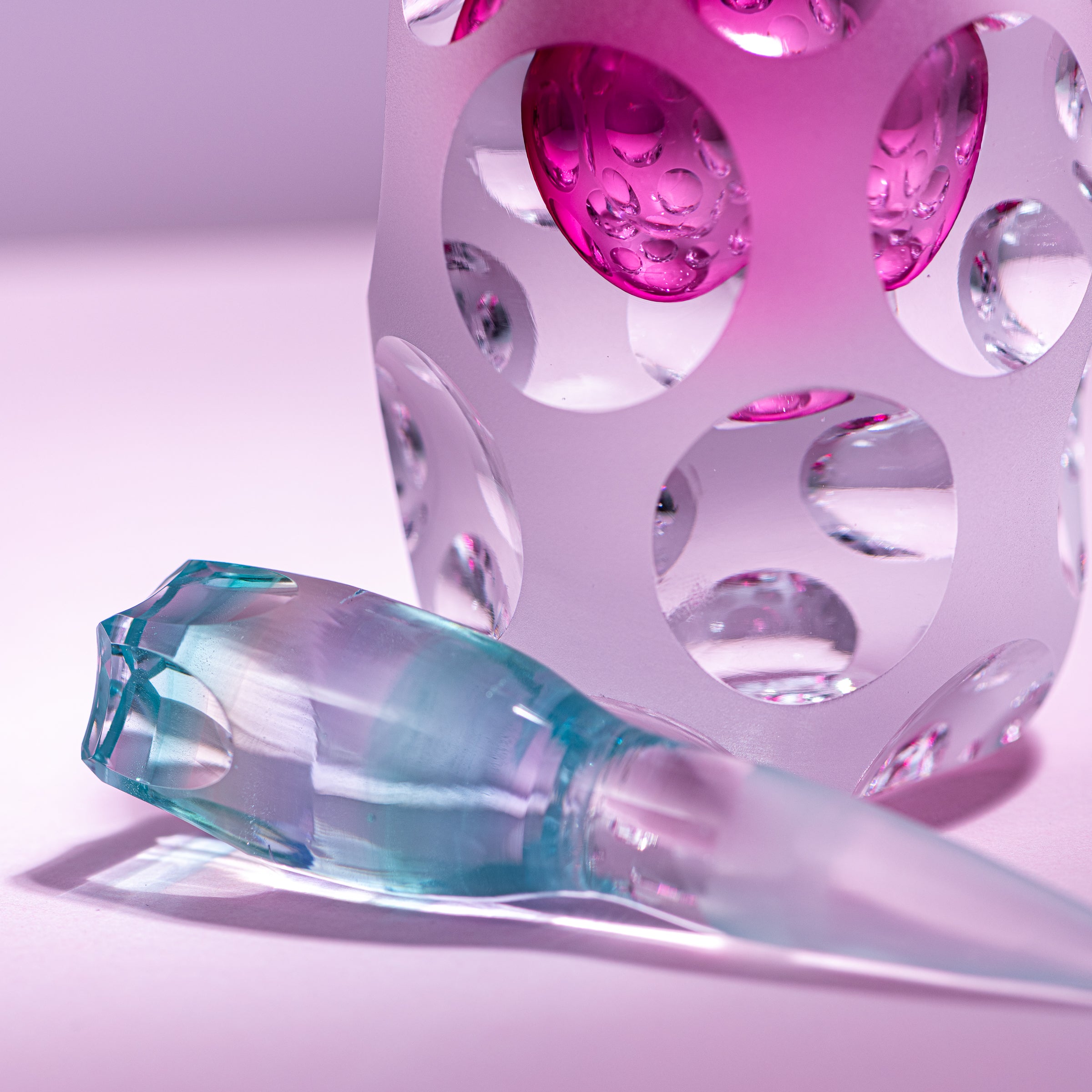 Erinnerung an Farben Fuchsia Glow Parfümflasche