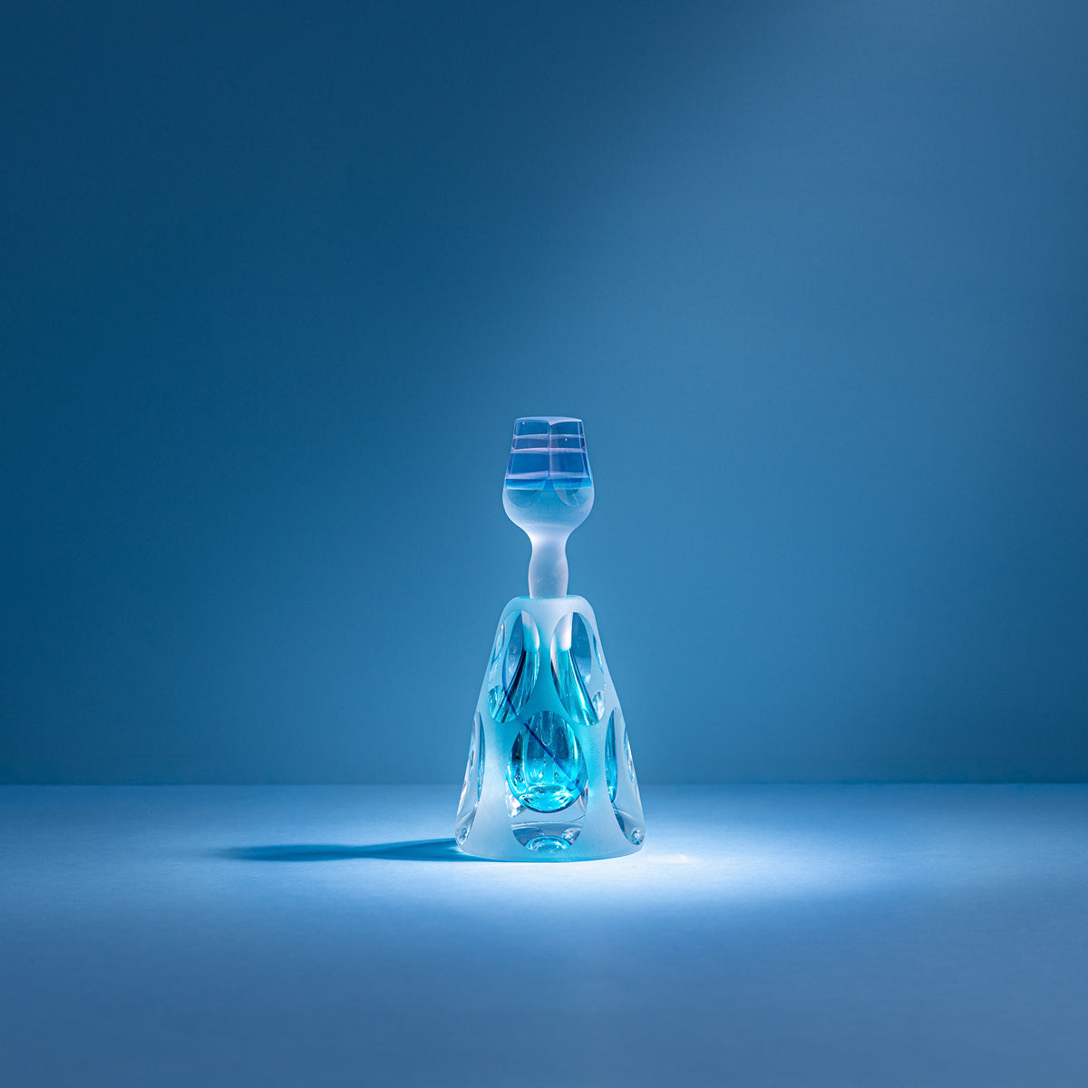 Memories of Colors Sky Blue Perfume Bottle