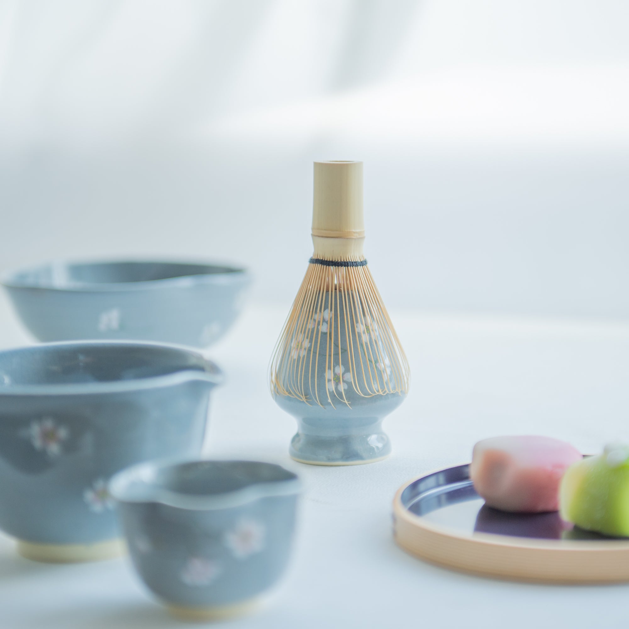 Floating Sakura Matcha Whisk Holder