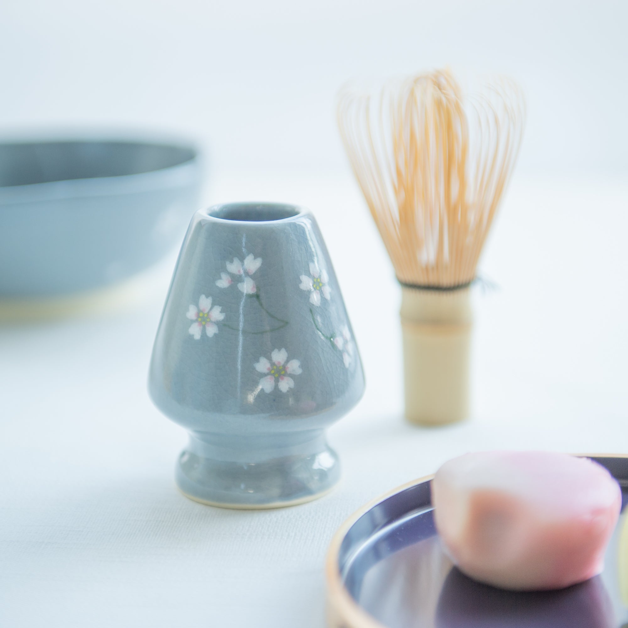 Floating Sakura Matcha Whisk Holder