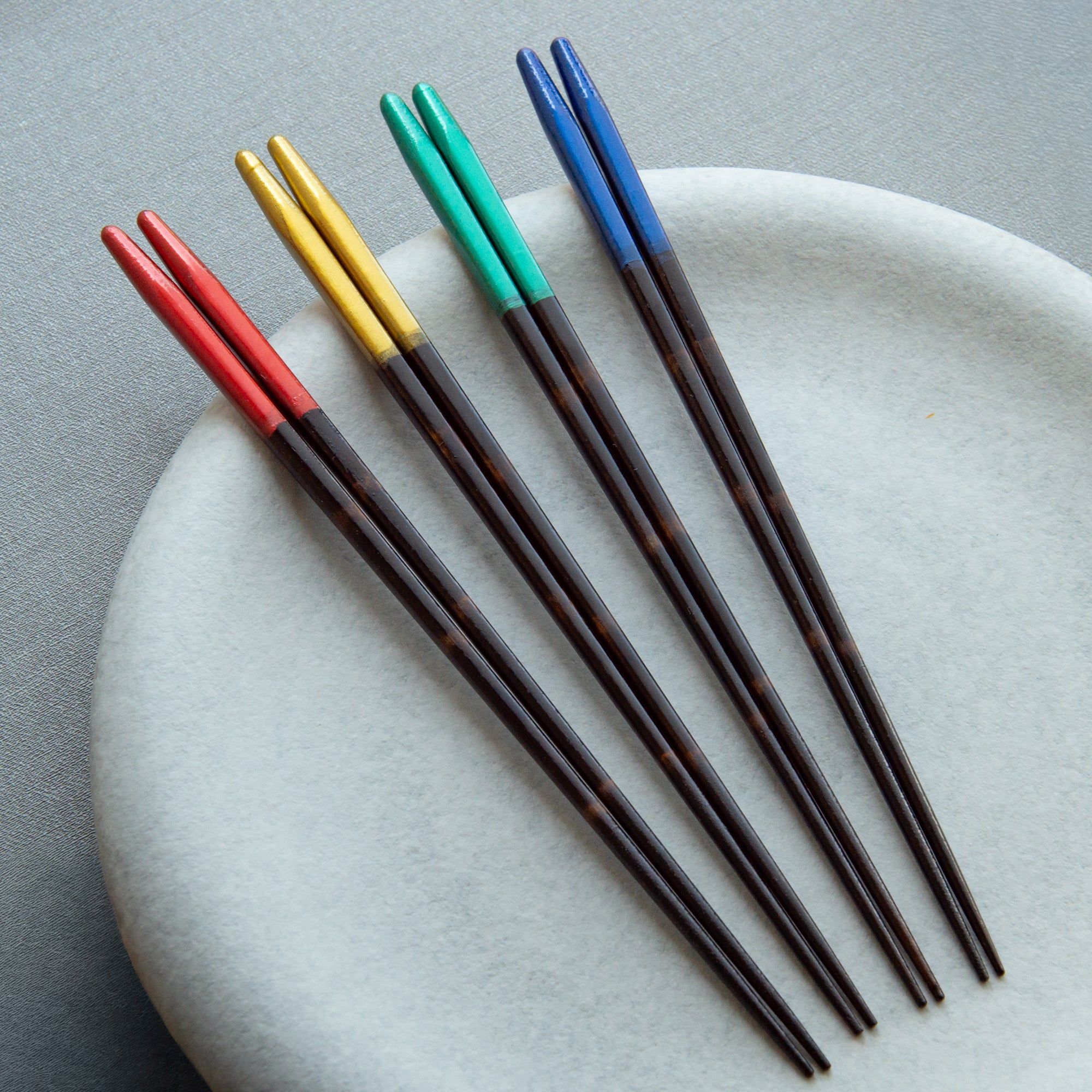 Peacock Feather Luster Chopsticks