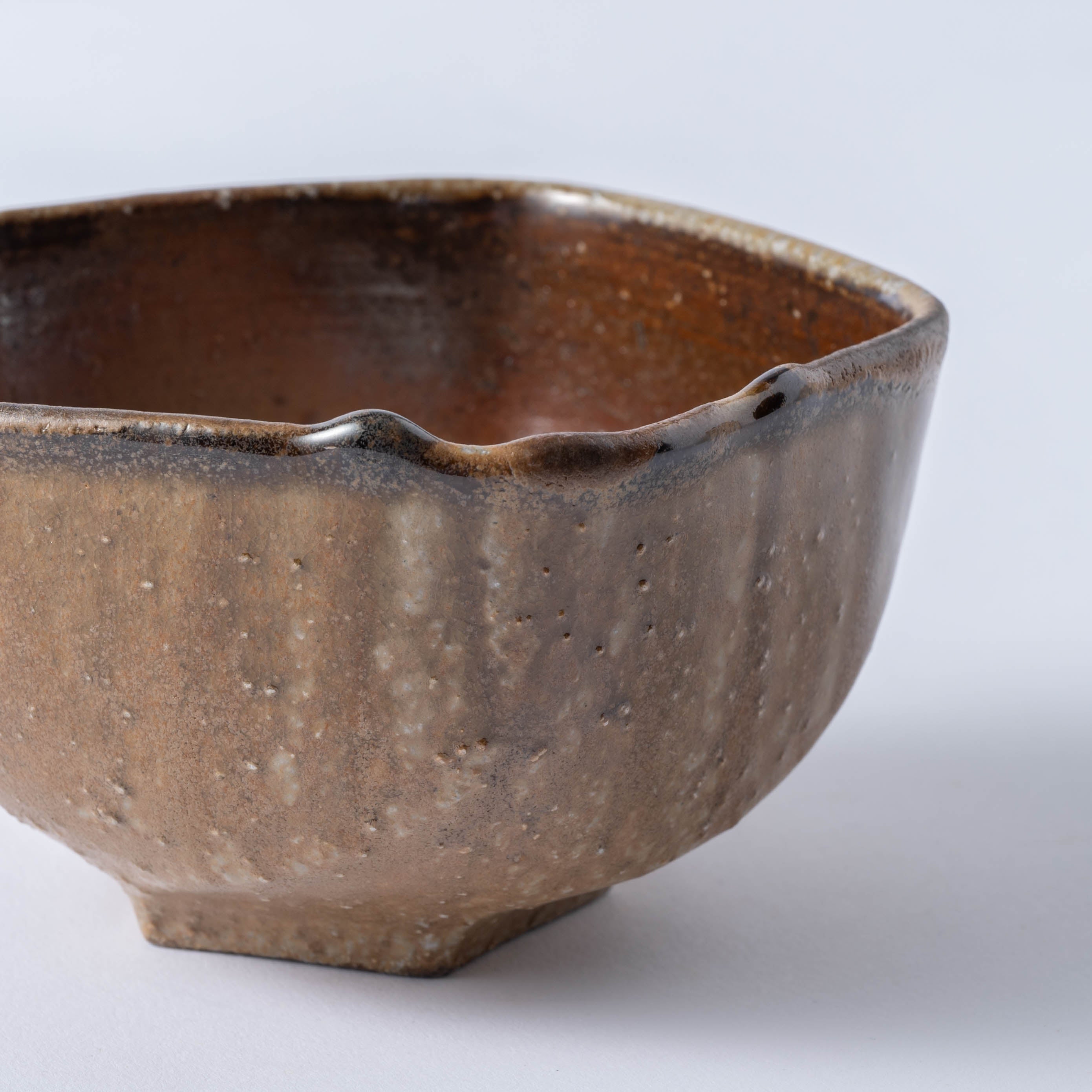Goma Five-Sided Matcha Bowl