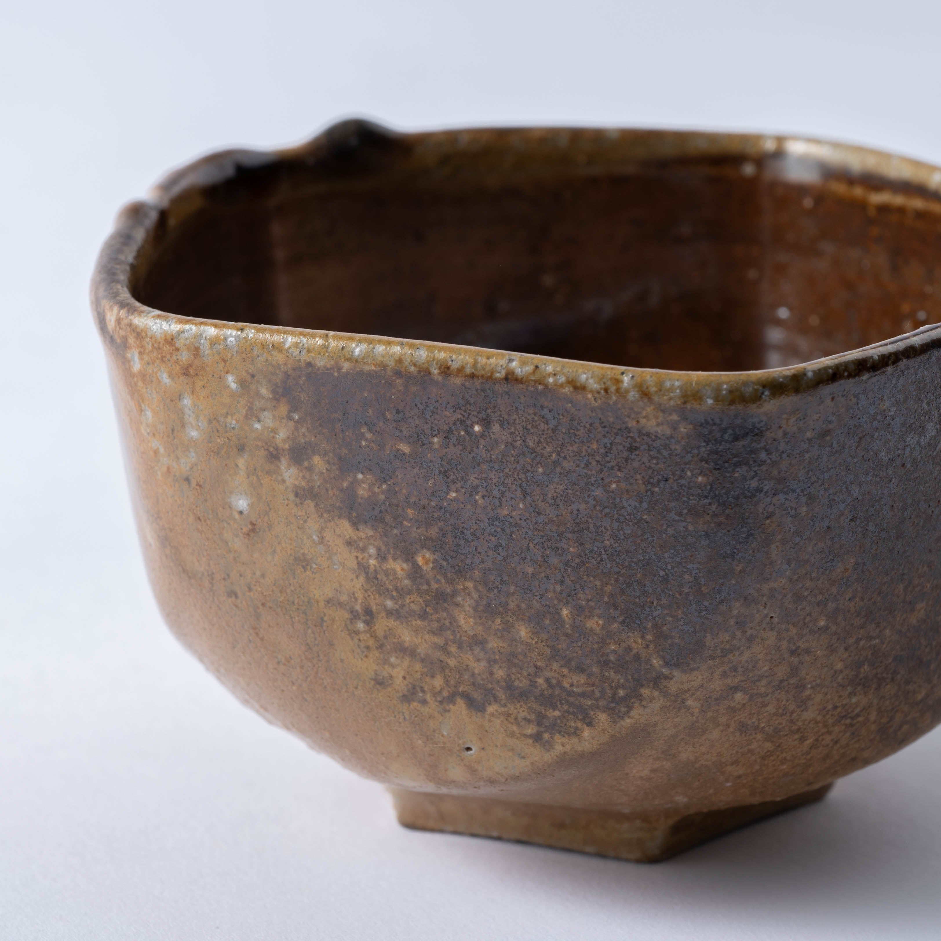 Goma Five-Sided Matcha Bowl