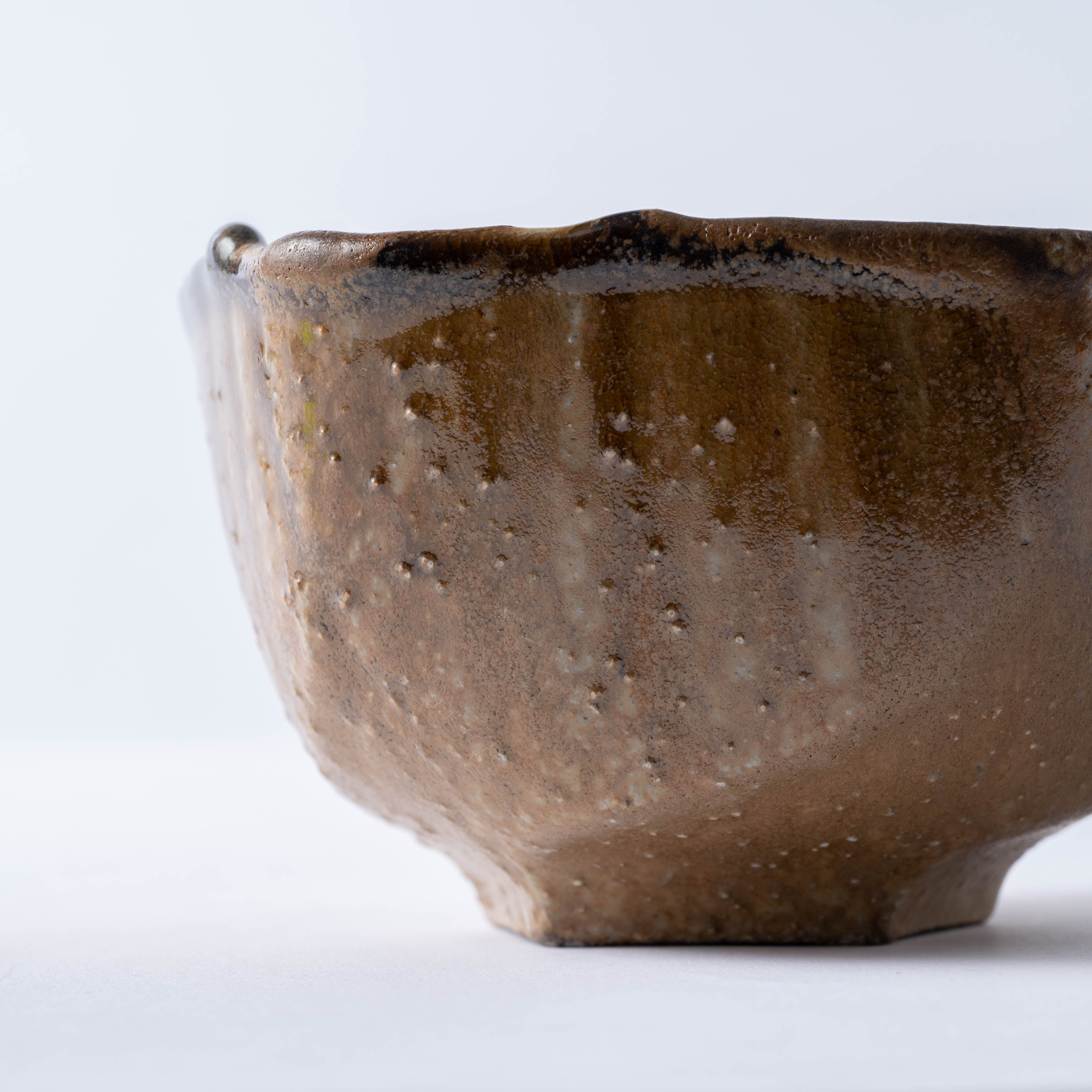 Goma Five-Sided Matcha Bowl