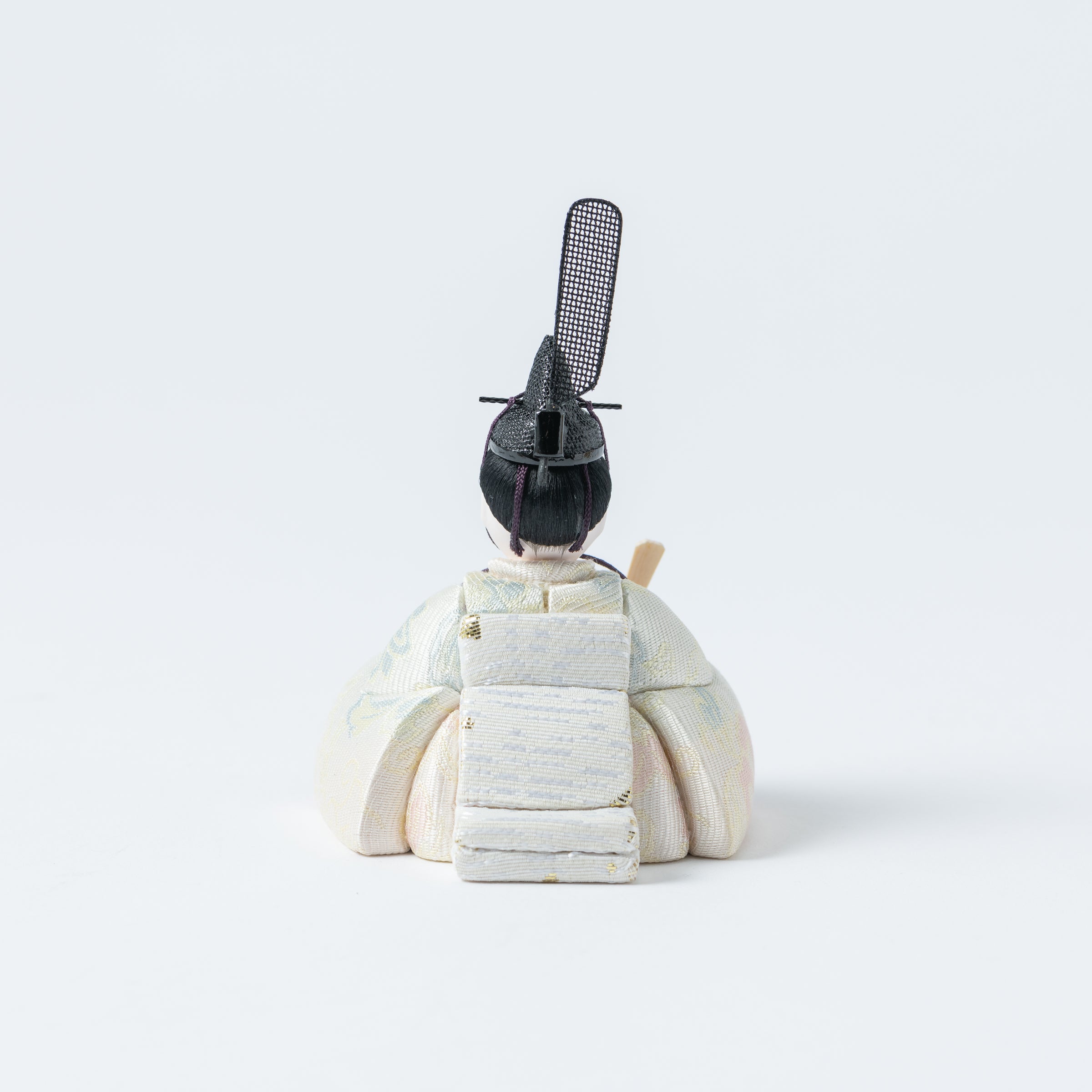 Peony Arabesque Hina Dolls with Golden Folding Screen