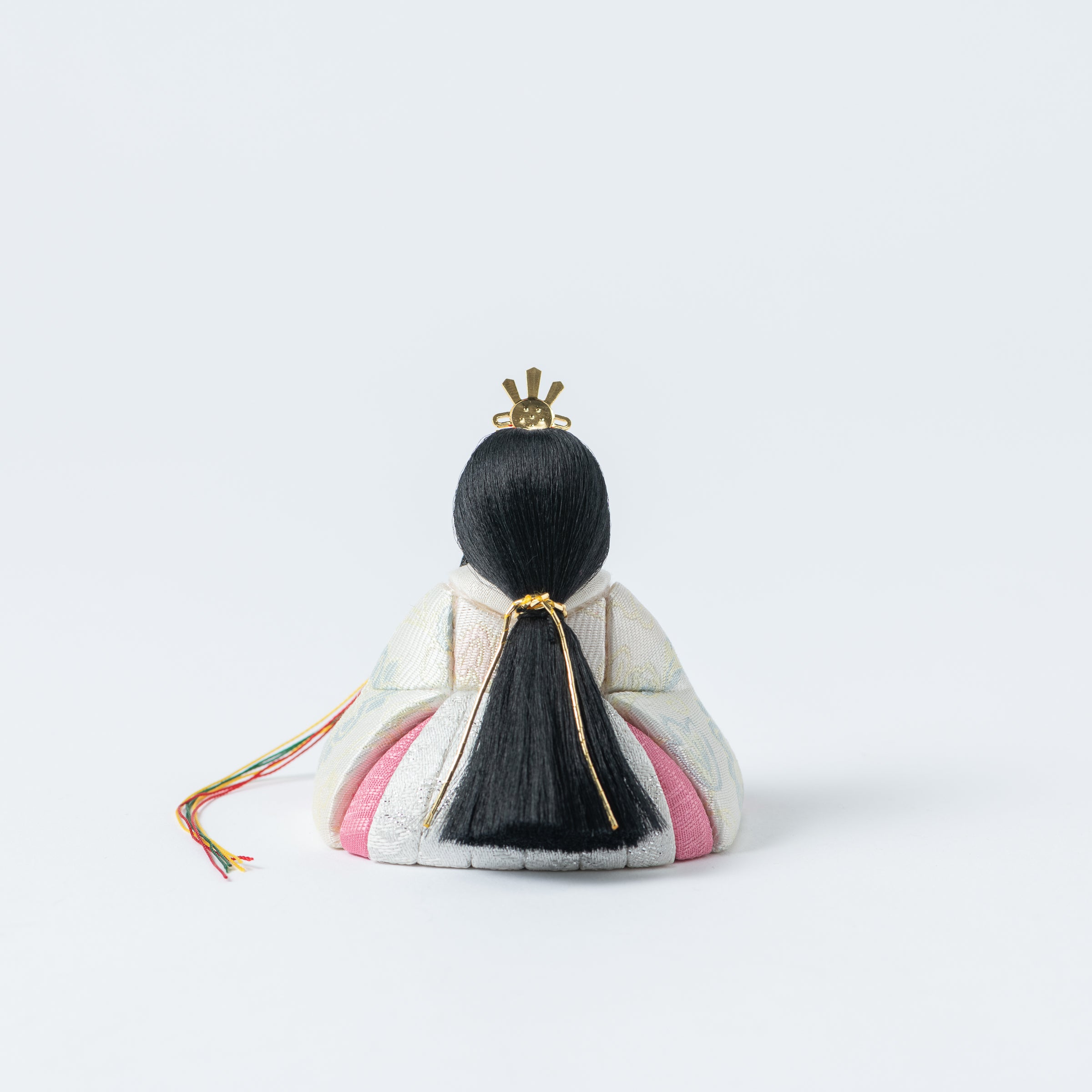 Peony Arabesque Hina Dolls with Golden Folding Screen