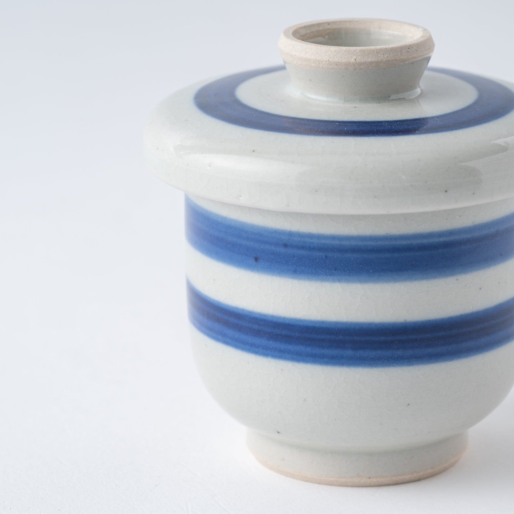 Bol Chawanmushi au pinceau bleu