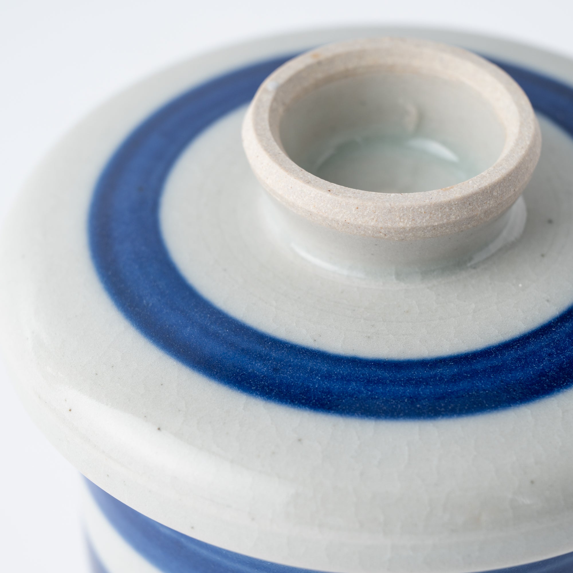 Bol Chawanmushi au pinceau bleu