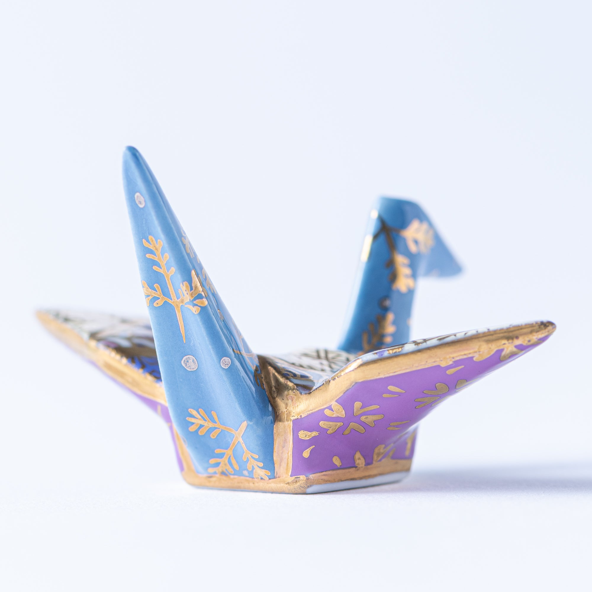 Blue Sky Crane Ornament