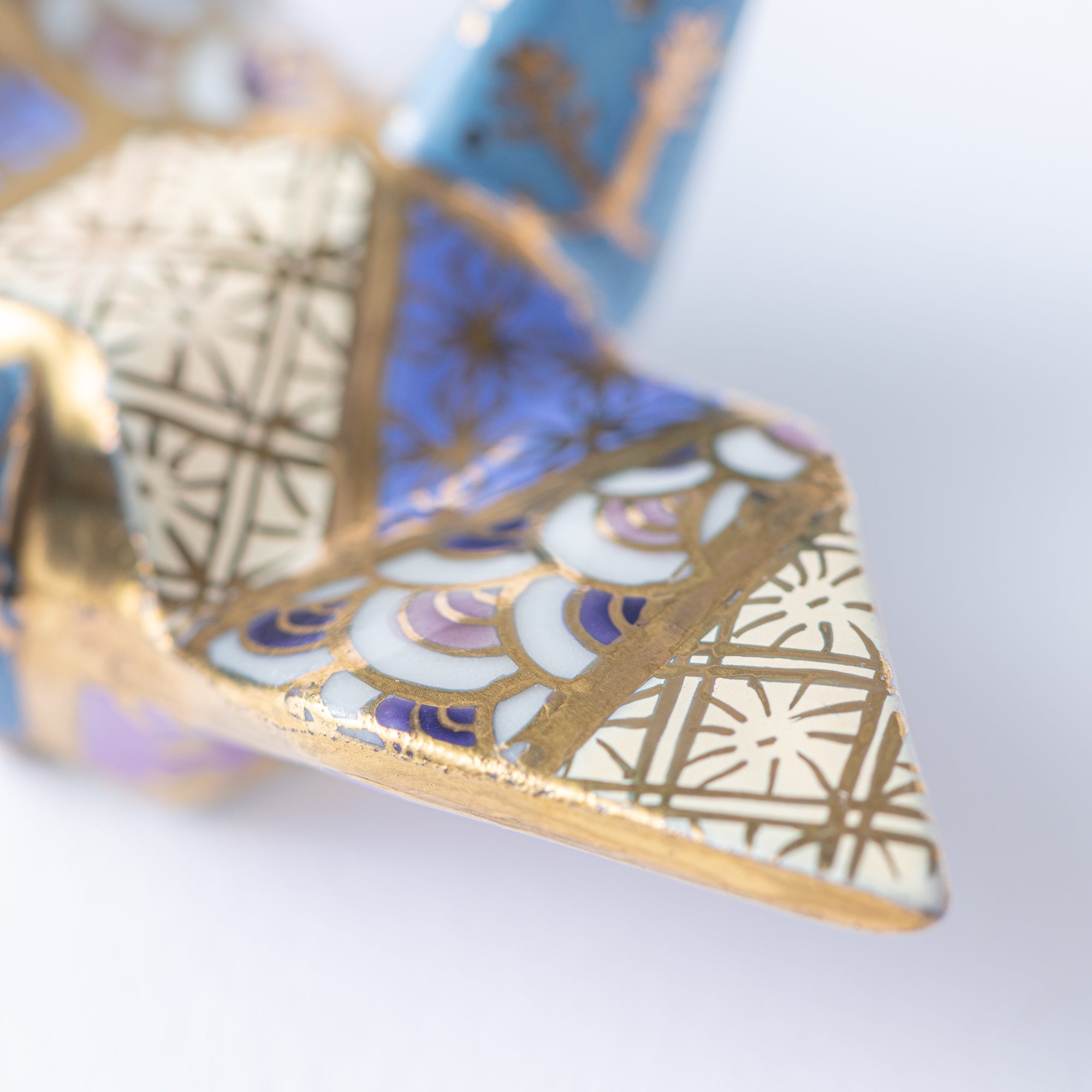 Blue Sky Crane Ornament