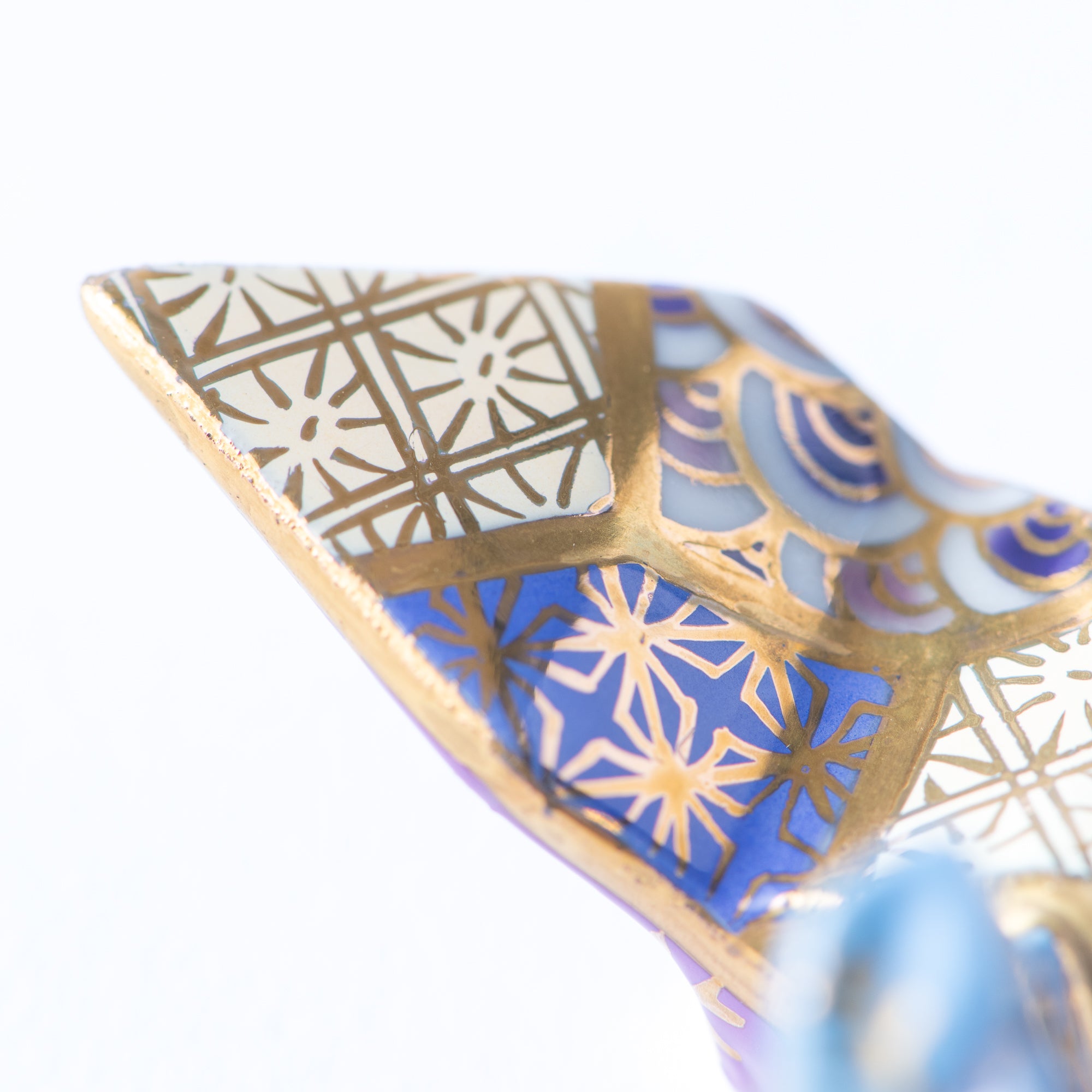 Blue Sky Crane Ornament